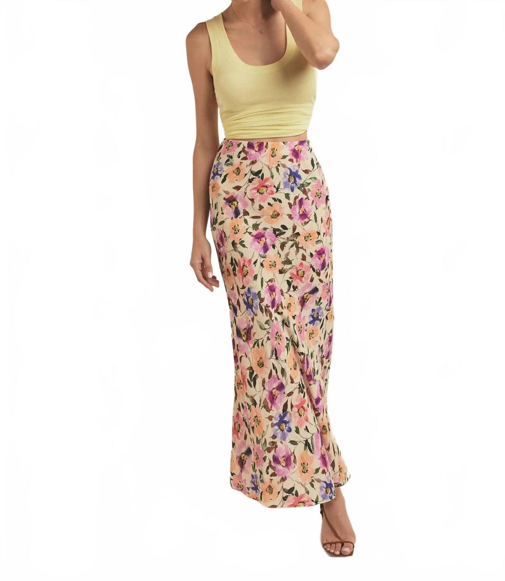 Favorite Maxi Skirt In Blossom