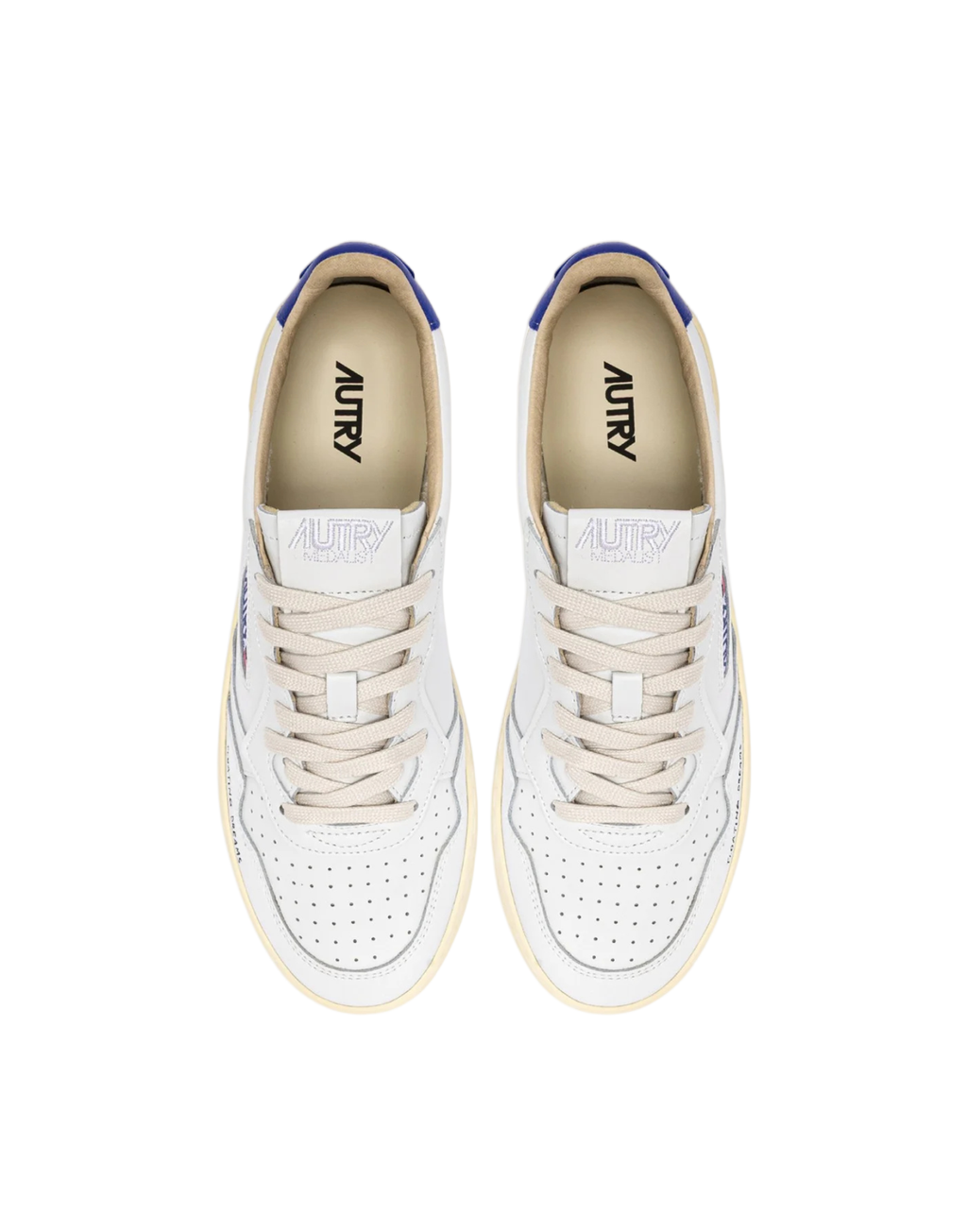 Medalist Low Men’s White/Blue Sneakers