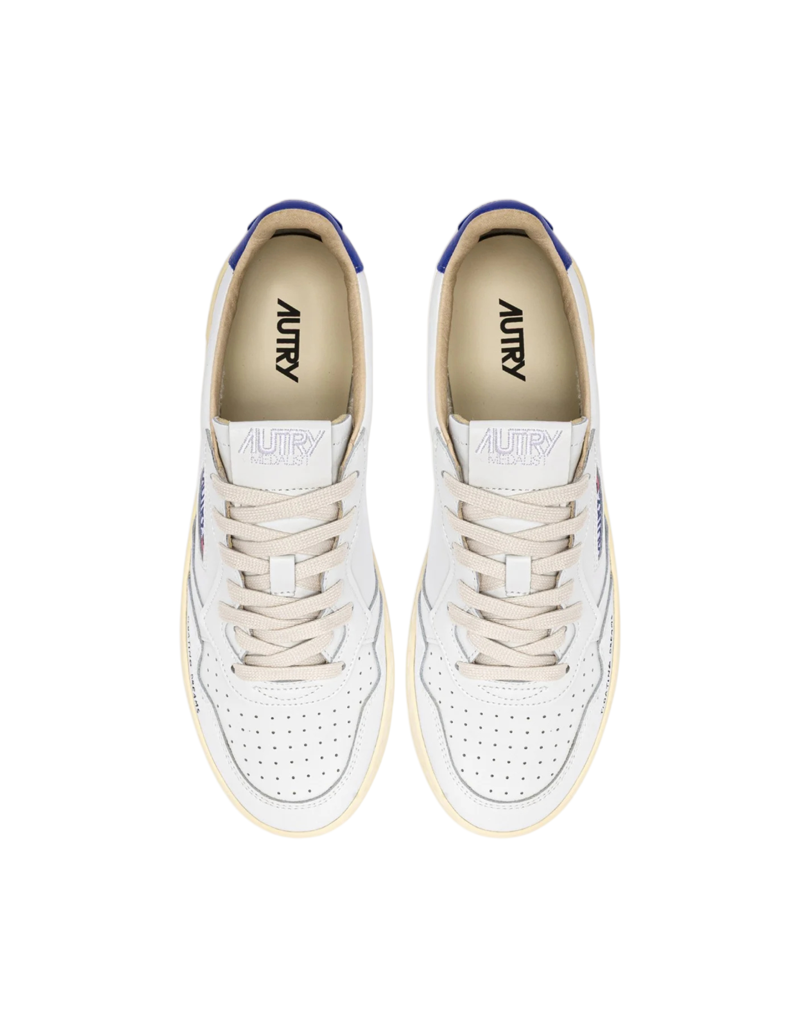 Medalist Low Men’s White/Blue Sneakers