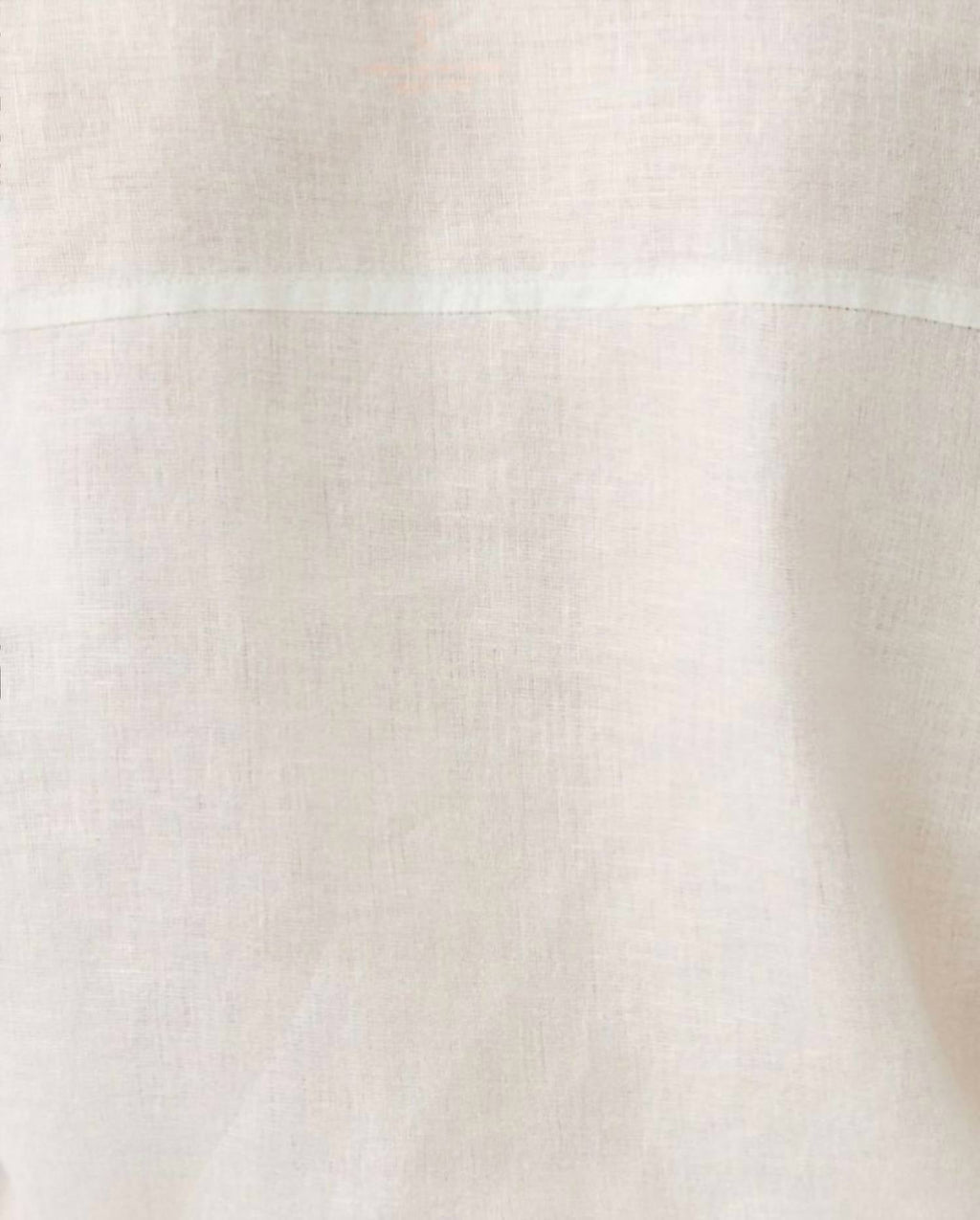 Sea View Metallic Button Blouse In Gold Foiled Coconut