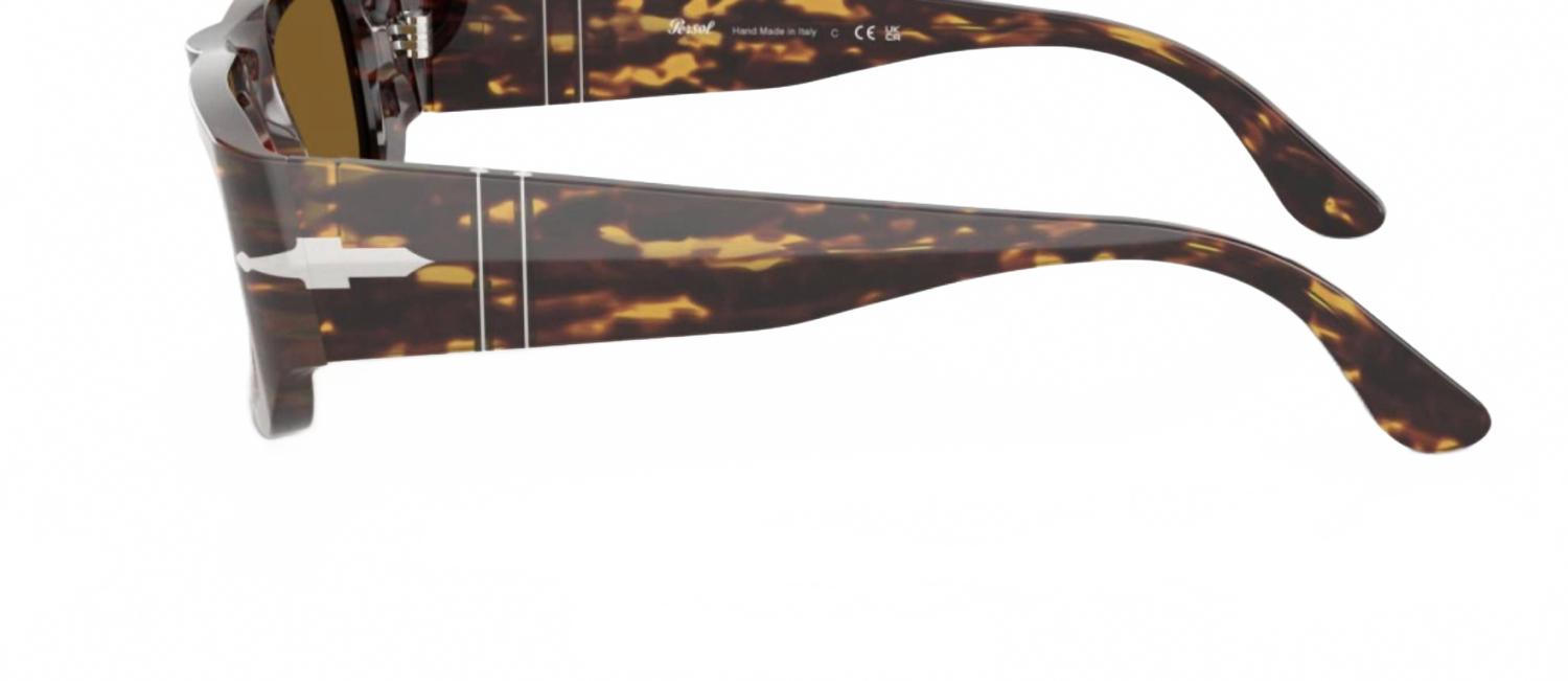 Unisex Po 3362S Sunglasses In Brown/bright Yellow