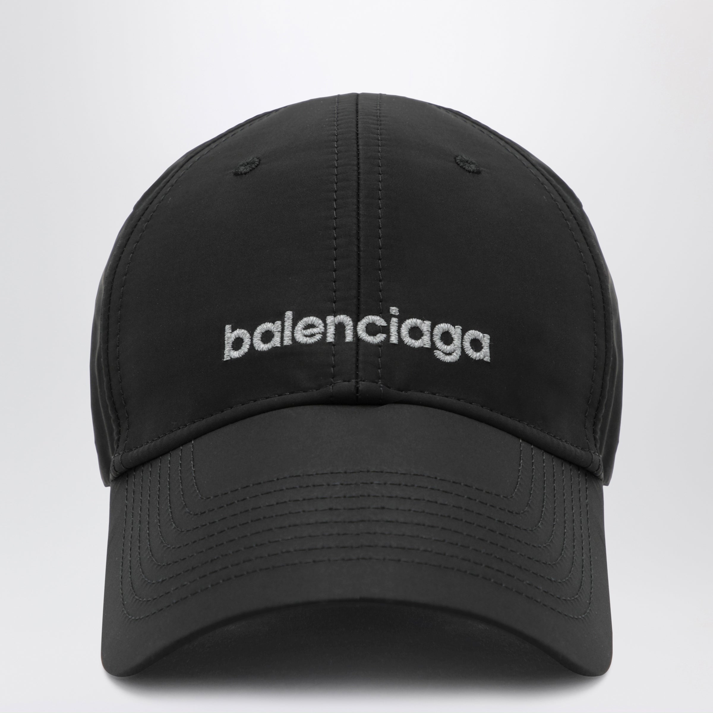 Balenciaga Black Techwear Cap With Reflective Detailing Men