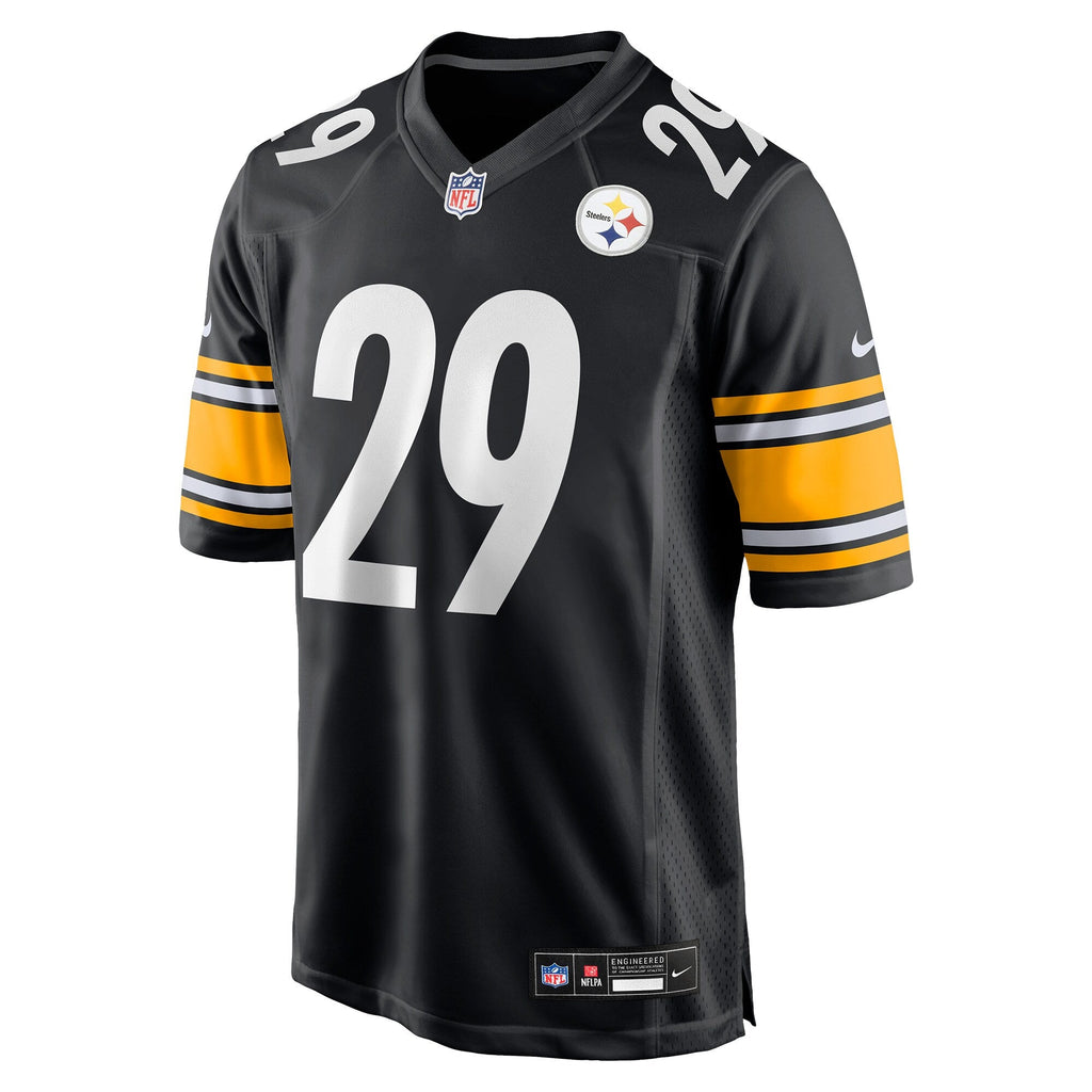 Pittsburgh Steelers Kyle Dugger Black Team Game Jersey