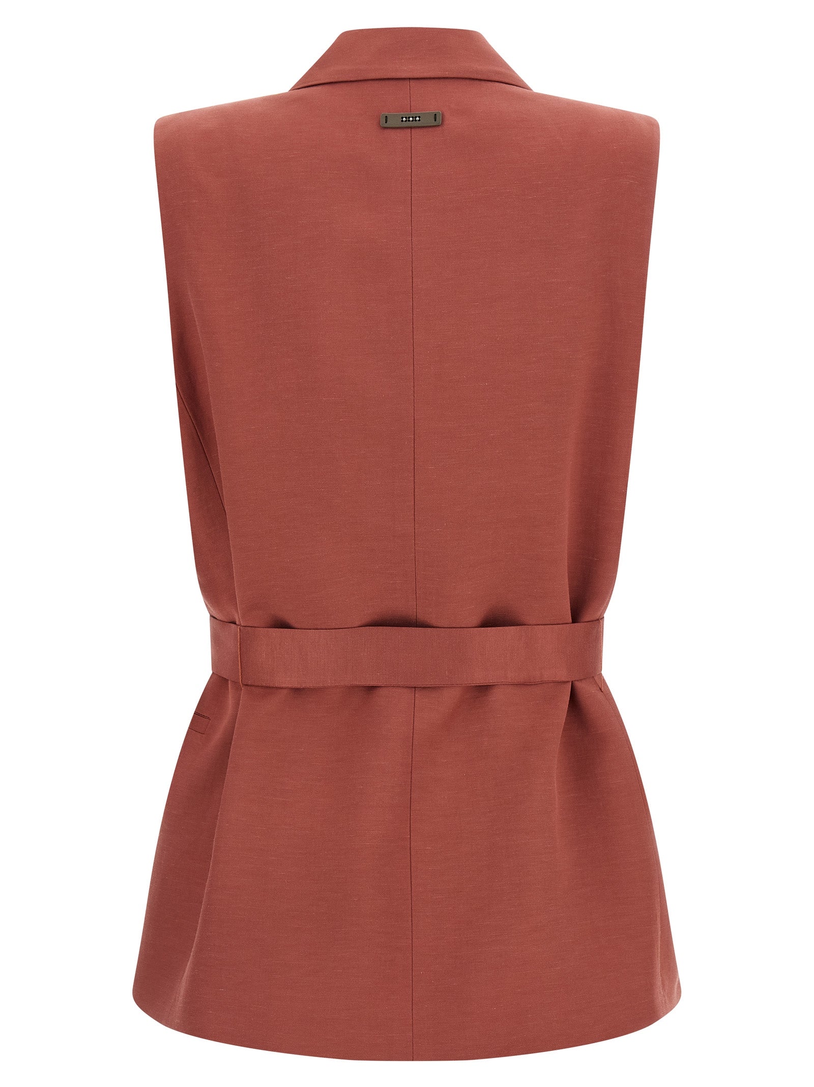 Peserico Women Linen Viscose Vest