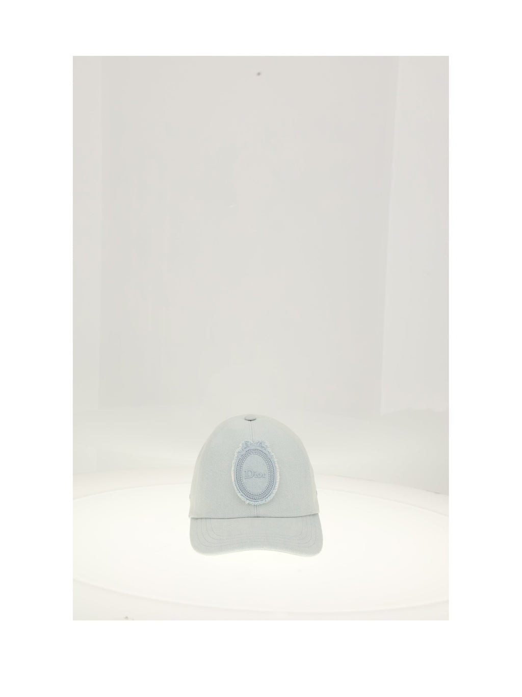 Dior Women Hat D Player Medallion Denim