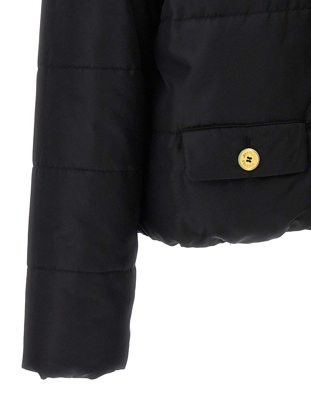 Moschino Women Logo Button Down Jacket