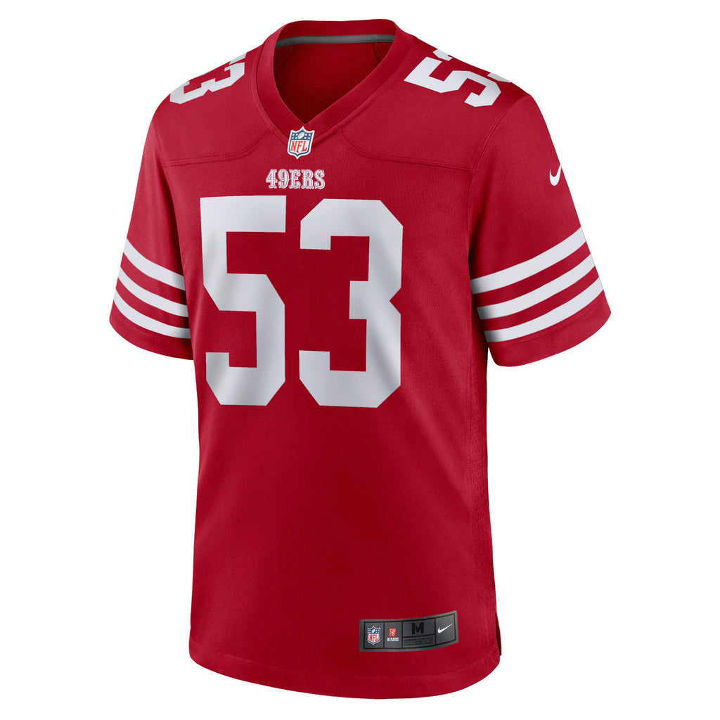 San Francisco 49ers Dee Winters Scarlet Team Game Jersey