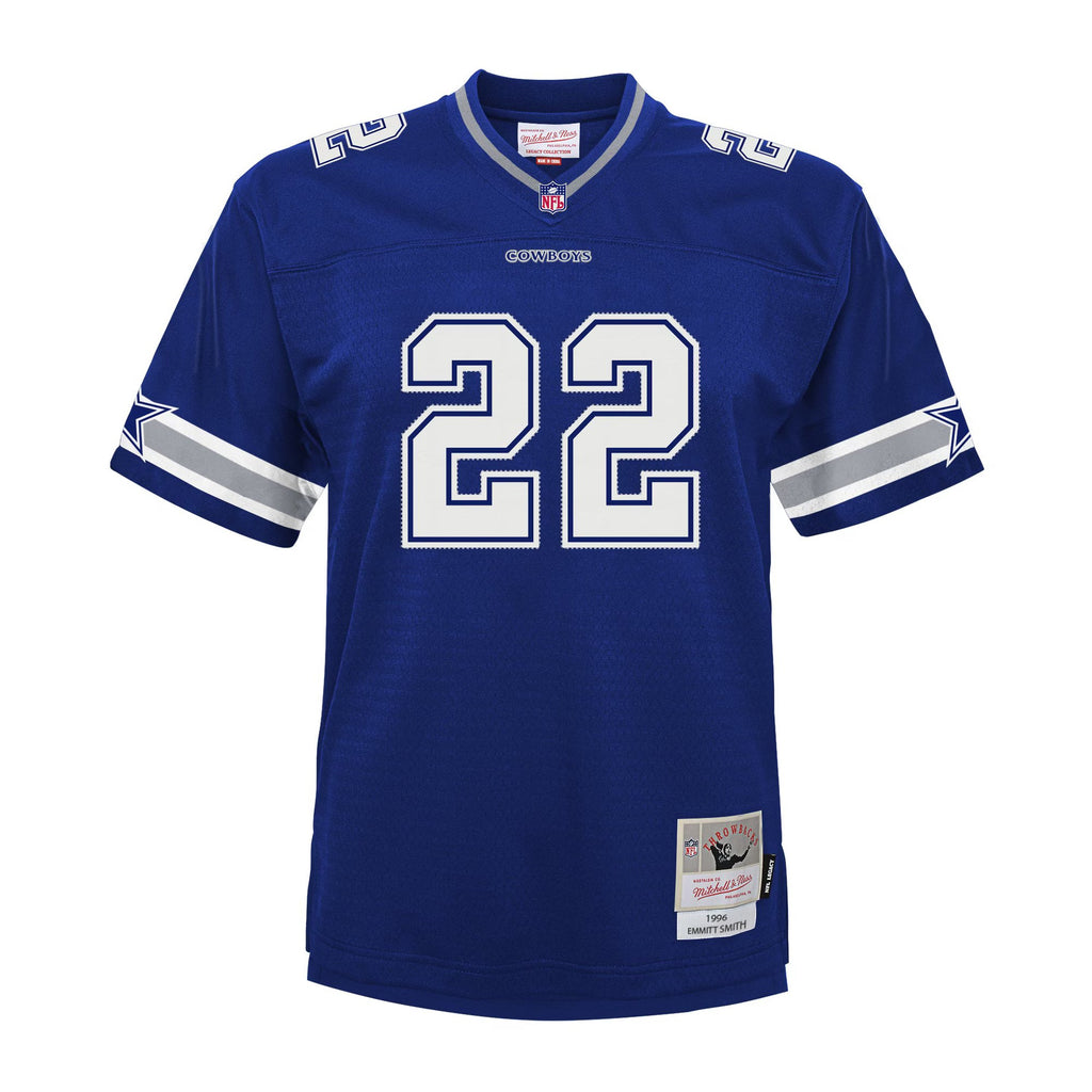 Dallas Cowboys Emmitt Smith Mitchell & Ness Navy Big & Tall 1996 Legacy Retired Player Jersey