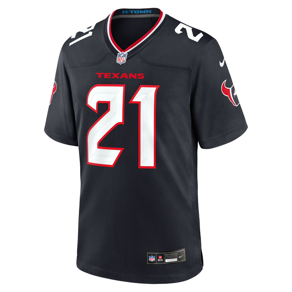 Houston Texans Nick Chubb Navy Team Game Jersey