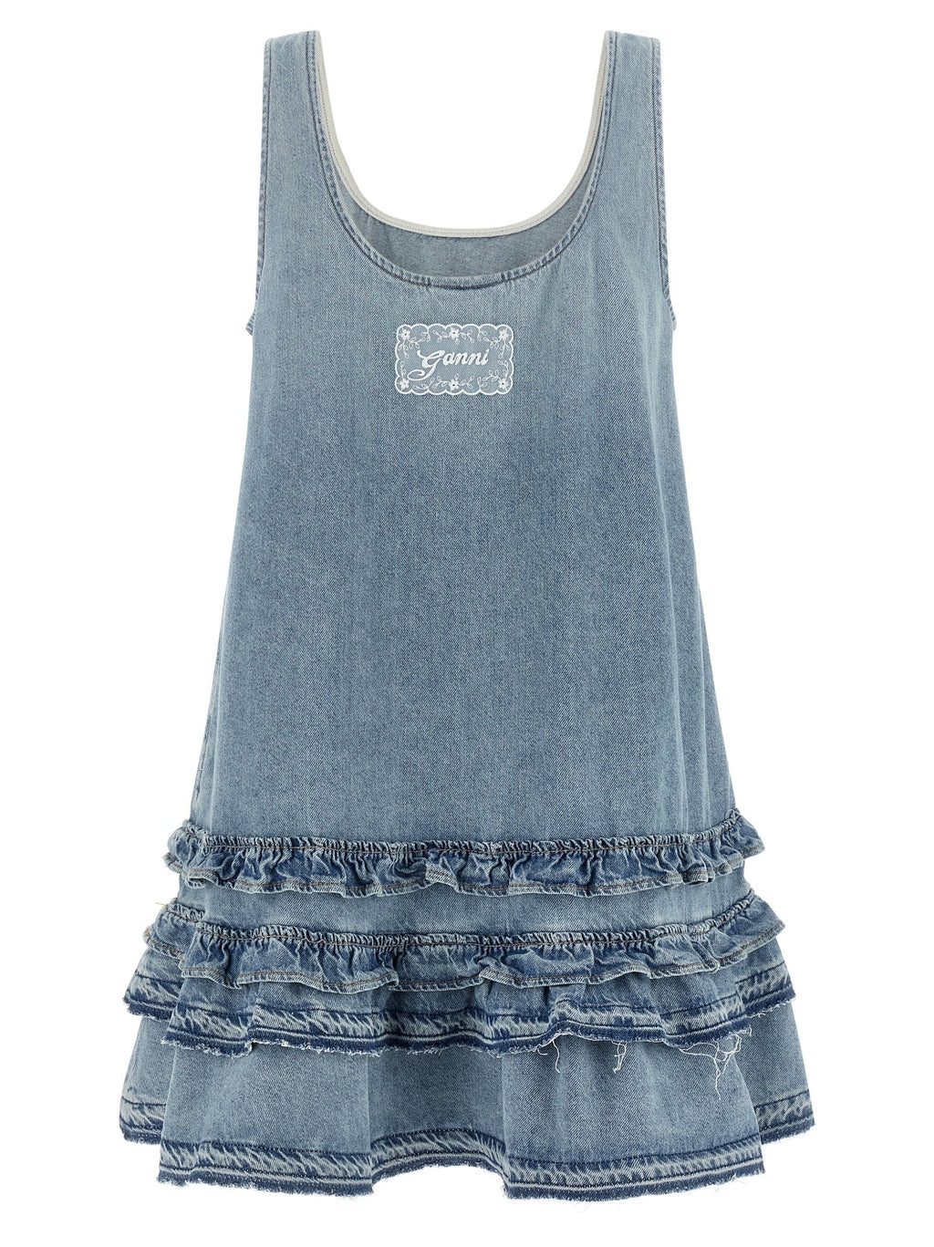 Ganni Women Denim Dress