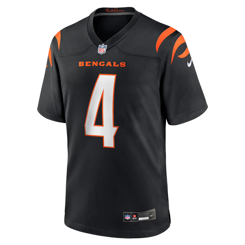 Cincinnati Bengals Sean Clifford Black Team Game Jersey