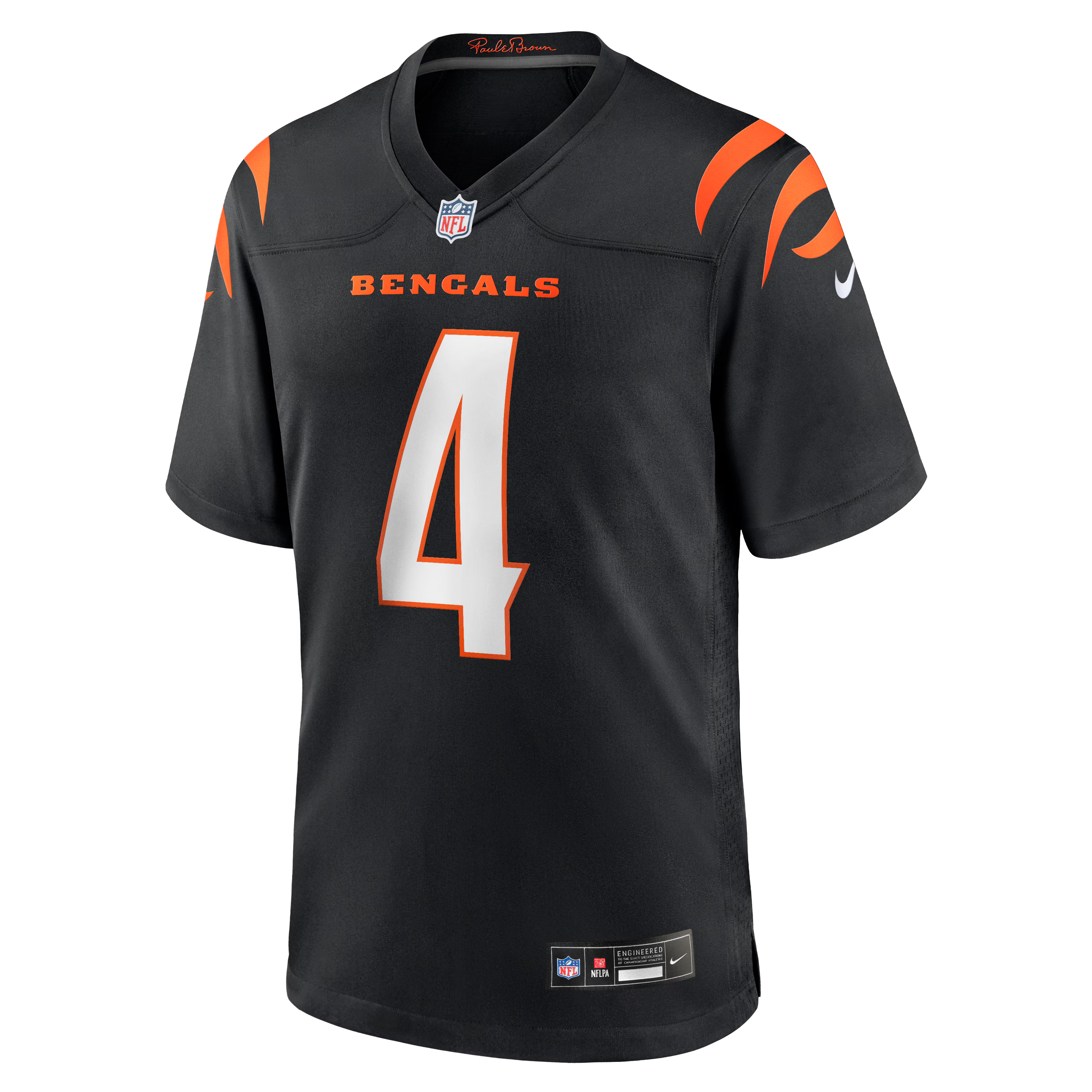 Cincinnati Bengals Sean Clifford Black Team Game Jersey