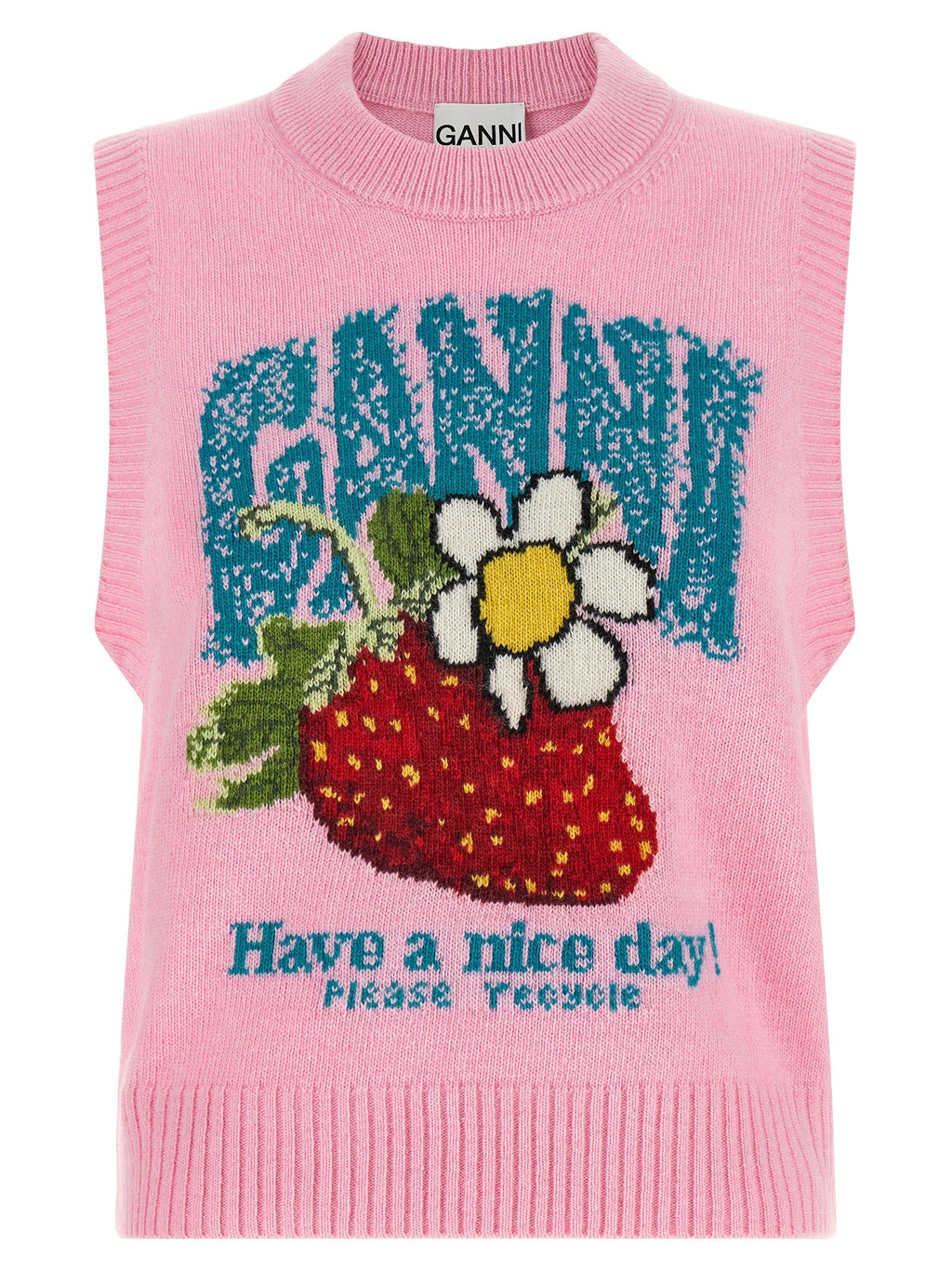 Ganni Women 'Strawberry' Vest