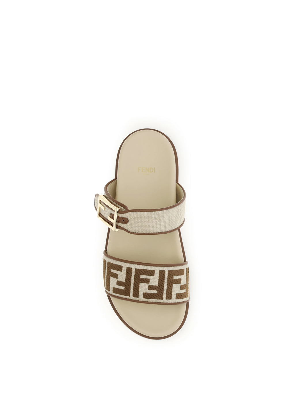 Fendi Women Feel Slide Sandals