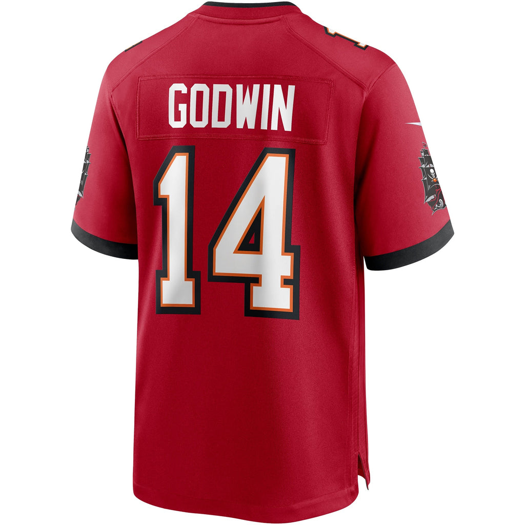 Tampa Bay Buccaneers Chris Godwin Red Game Player Jersey