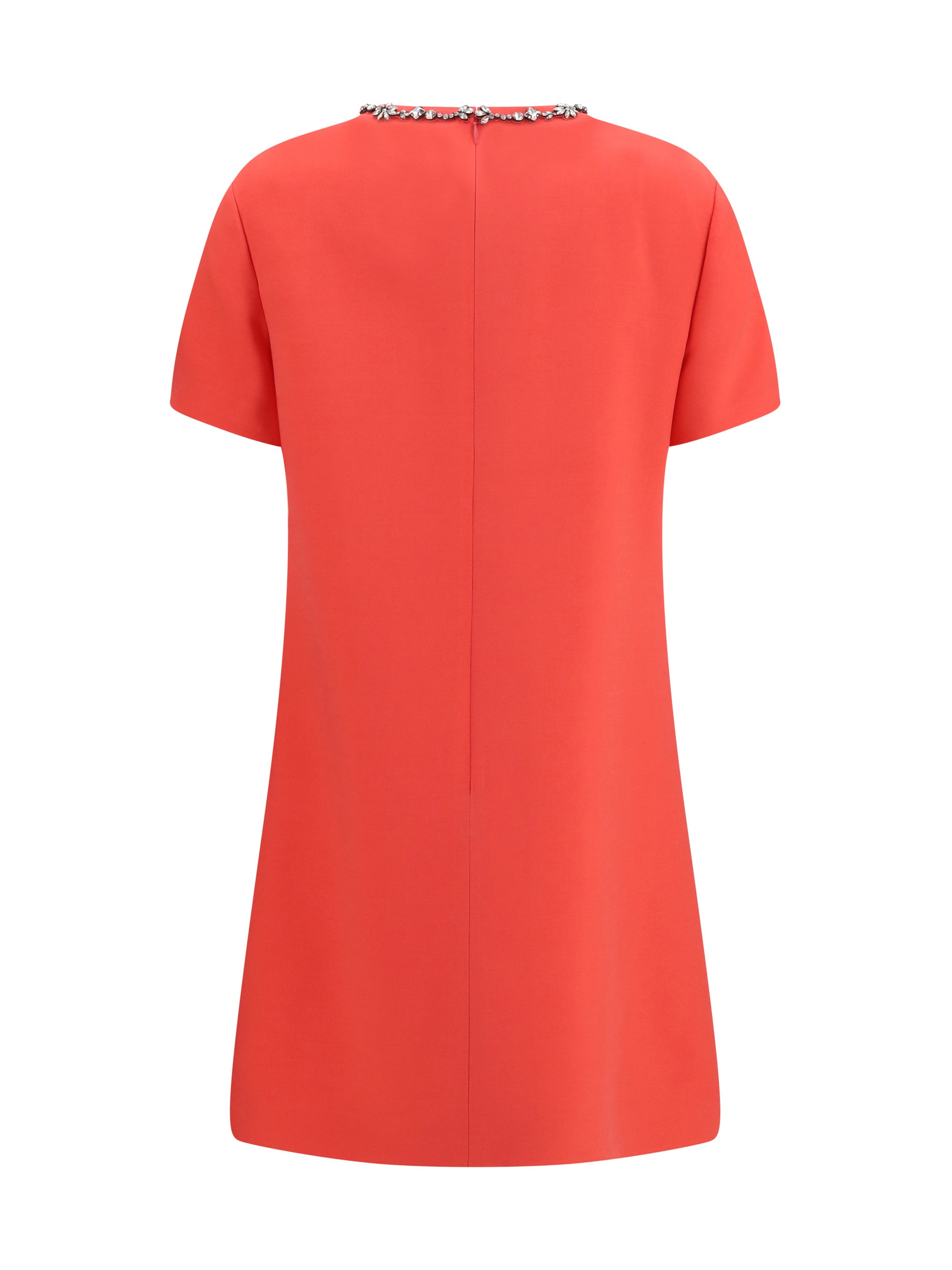 Valentino Women Embellished Crew-Neck Dress