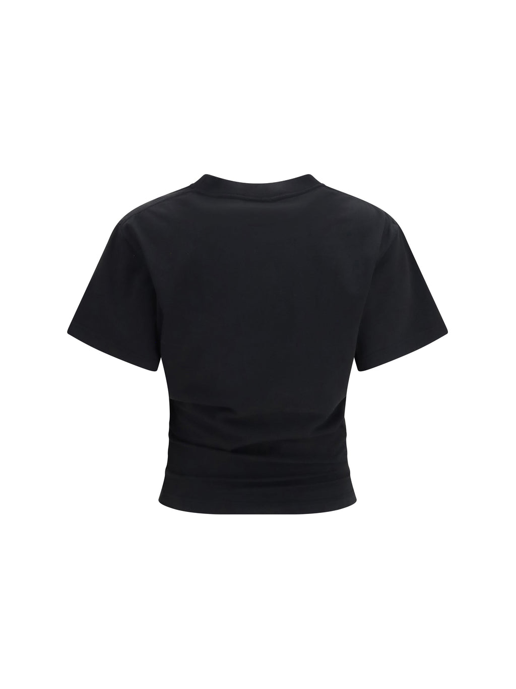 Balenciaga Women Vintage Holiday Cropped T-Shirt
