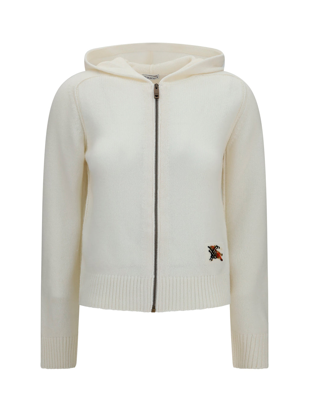 Burberry Women Wool Hooded Cardigan