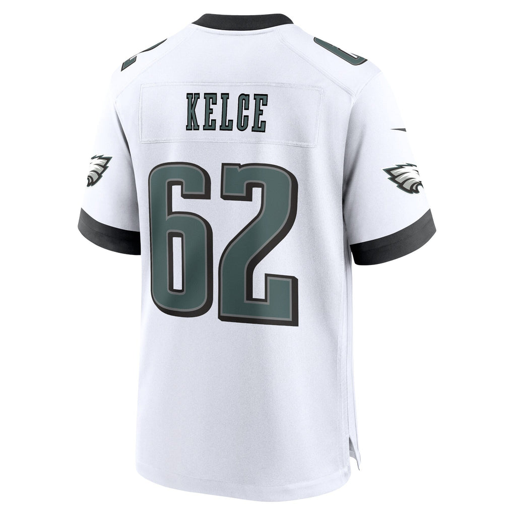 Philadelphia Eagles Jason Kelce White White Game Jersey