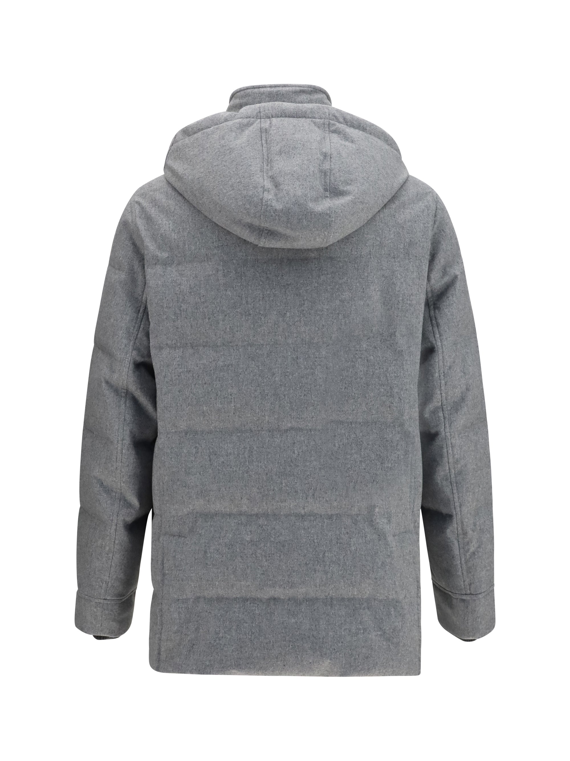 Brunello Cucinelli Men Cashmere Down Jacket