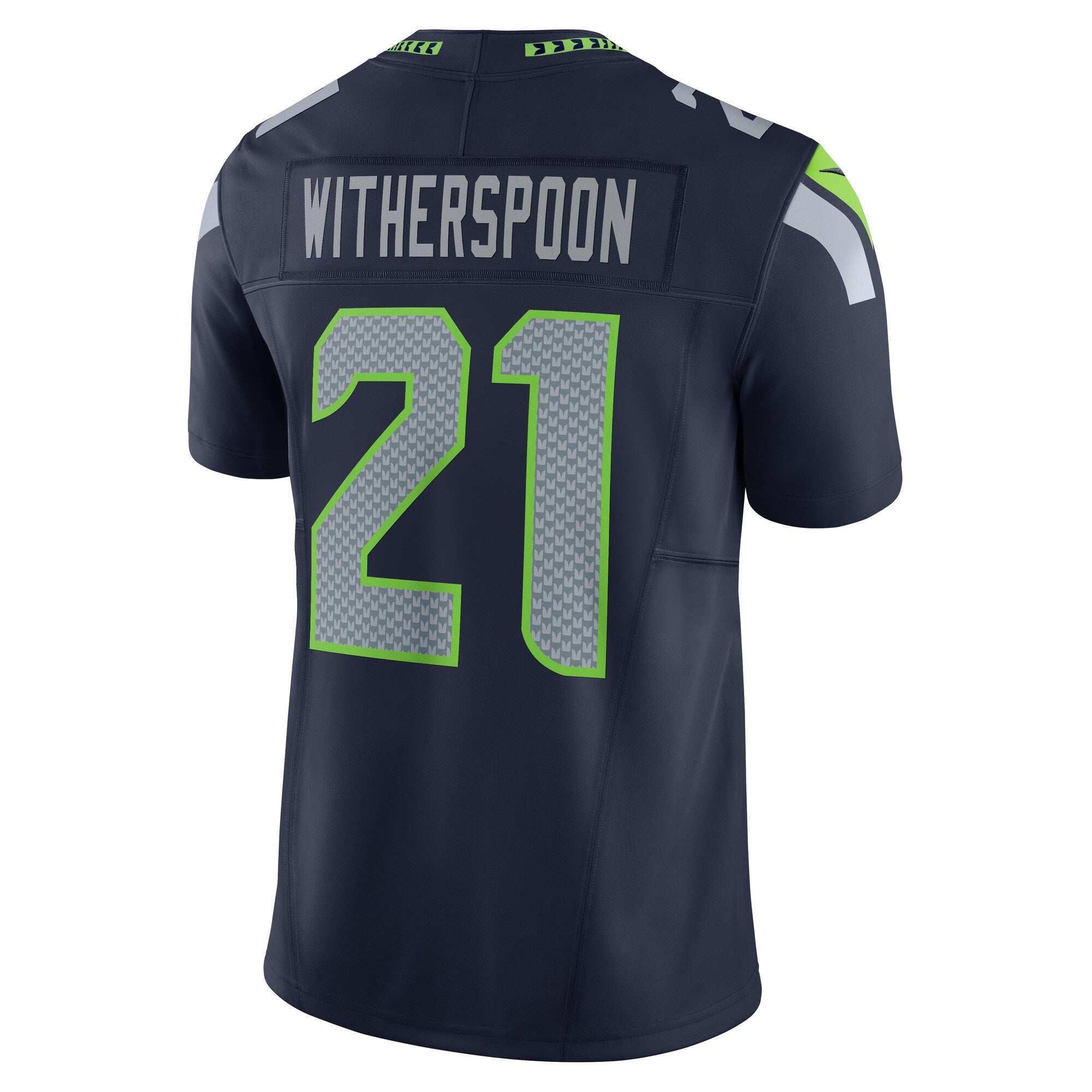 Seattle Seahawks Devon Witherspoon College Navy Team 50th Season Vapor F.U.S.E. Limited Jersey