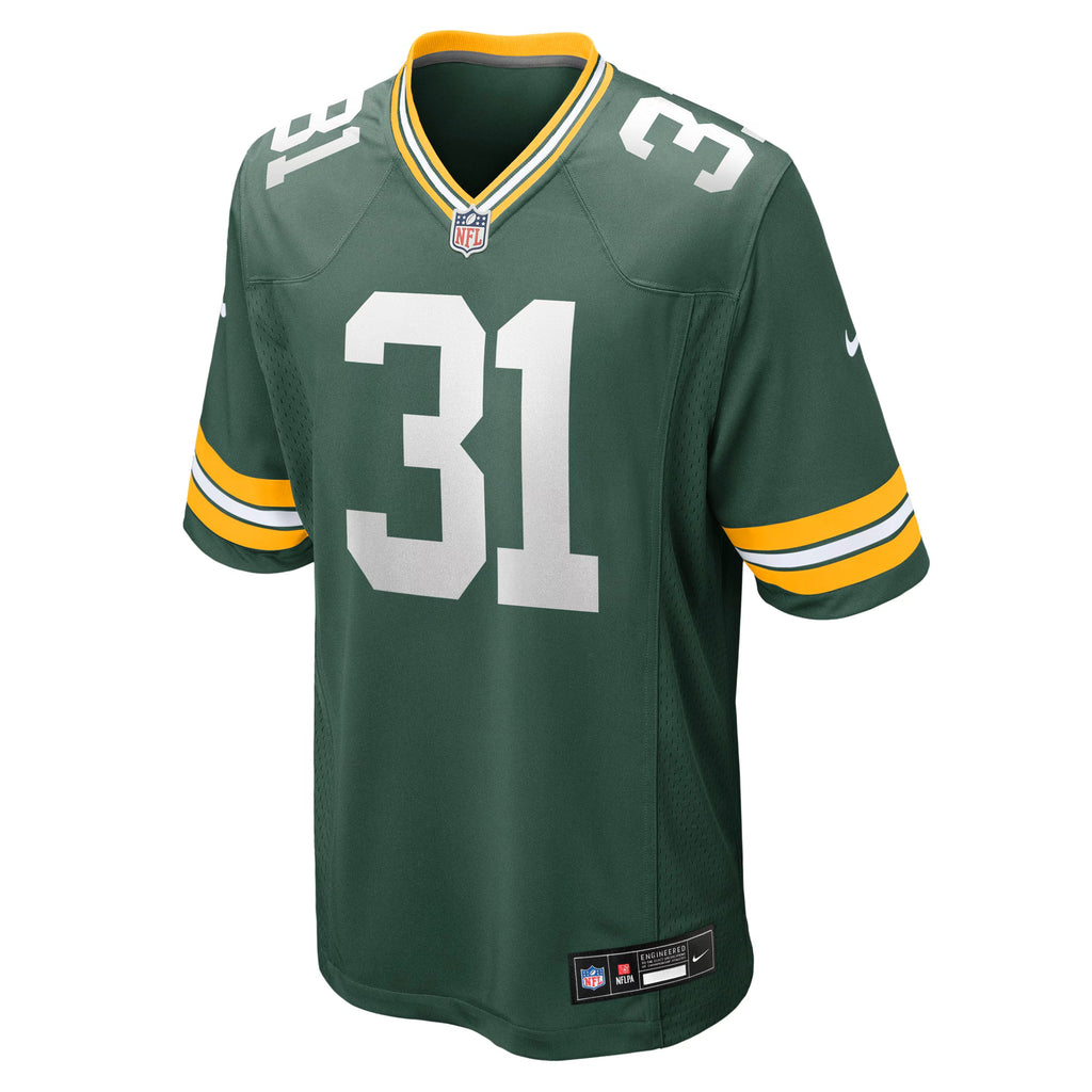 Green Bay Packers Nick Niemann Green Team Game Jersey