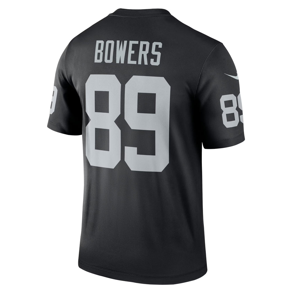 Las Vegas Raiders Brock Bowers Black Legend Player Performance Top