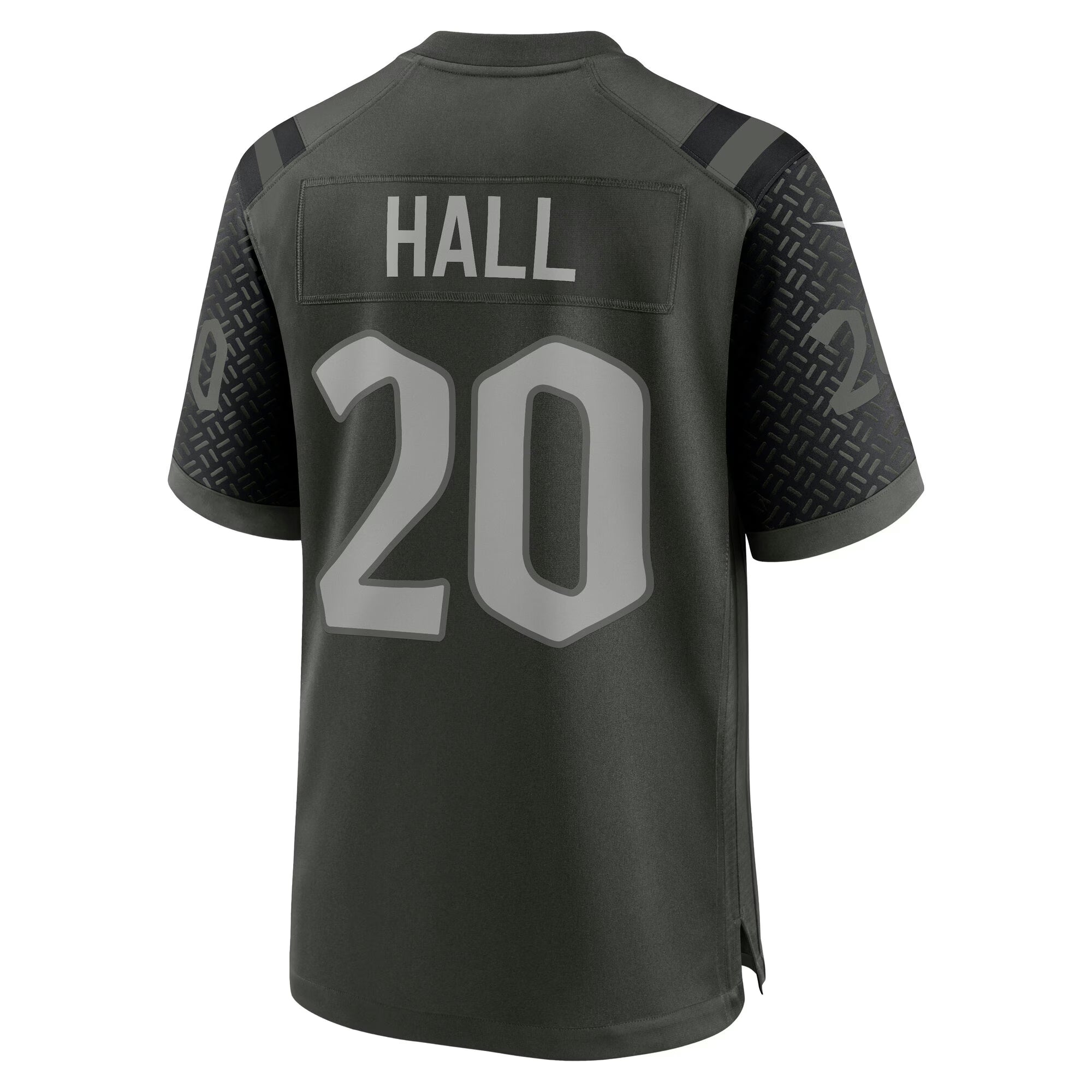 New York Jets Breece Hall Gotham Green 2025 Rivalries Collection Game Jersey