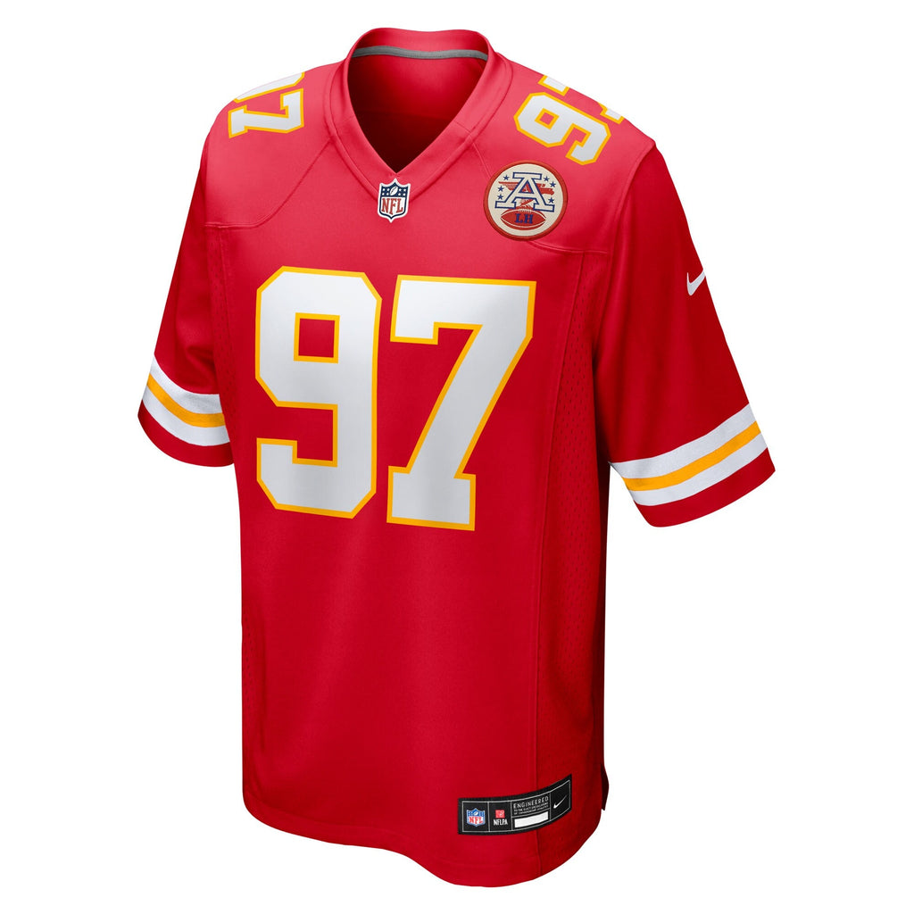 Kansas City Chiefs Ashton Gillotte Red Team Game Jersey