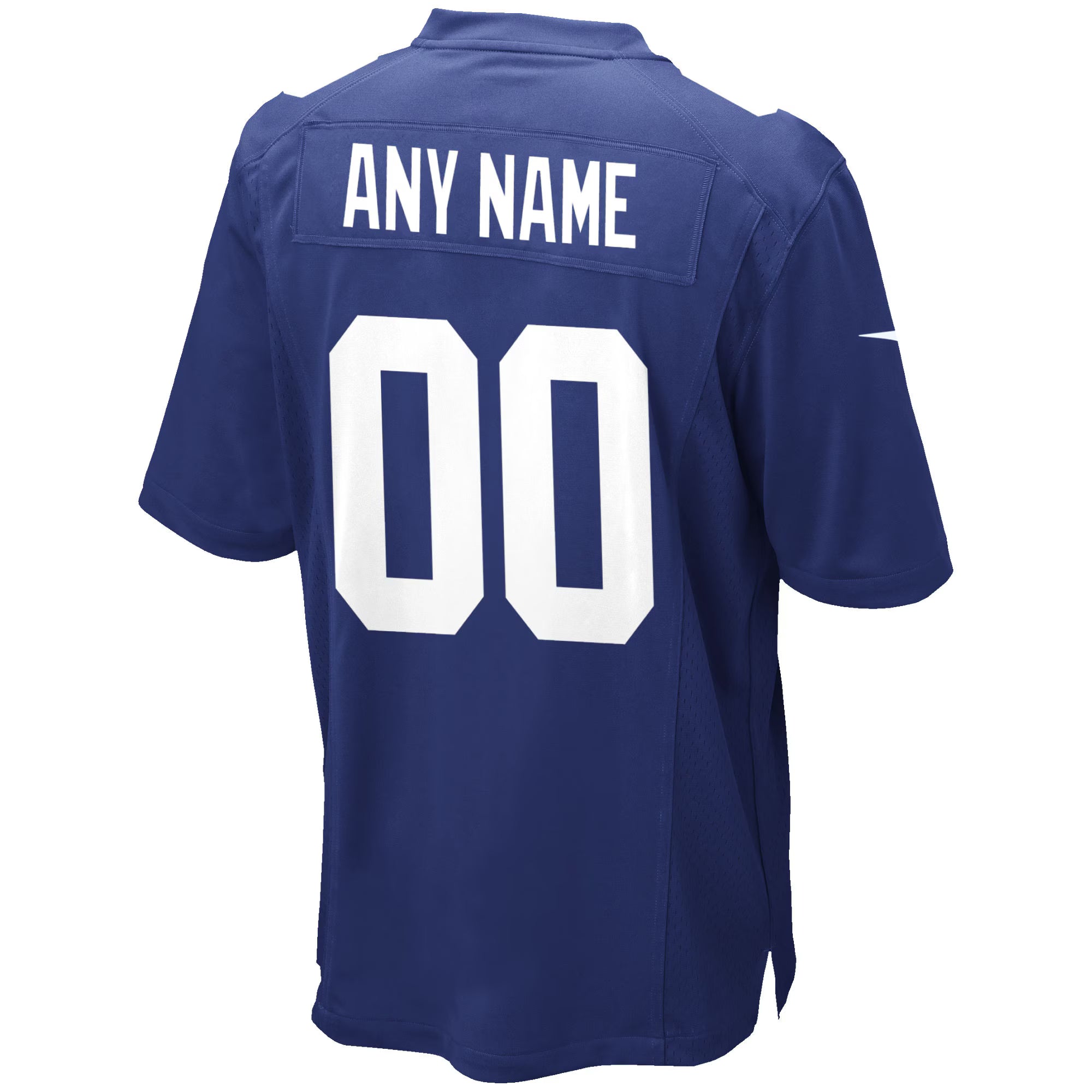 New York Giants Royal Custom Game Jersey