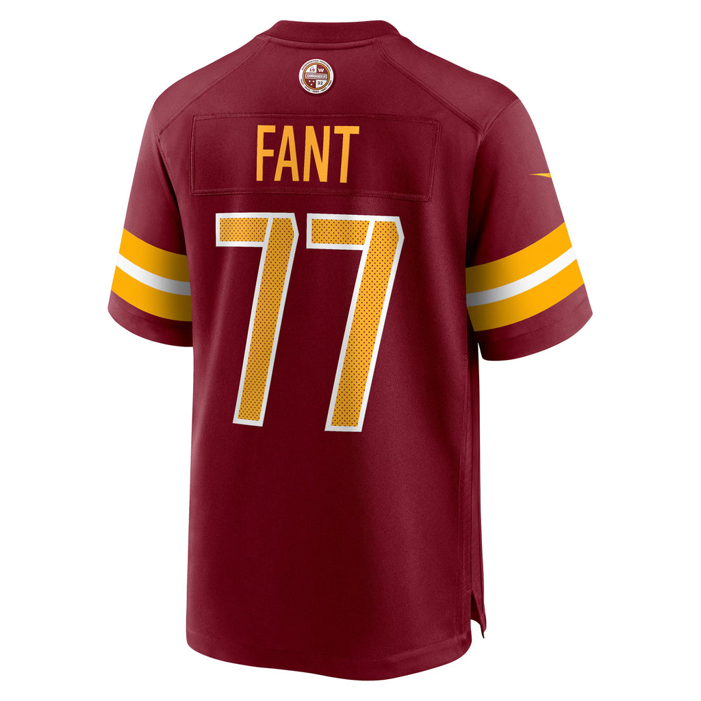 Washington Commanders George Fant Burgundy Team Game Jersey