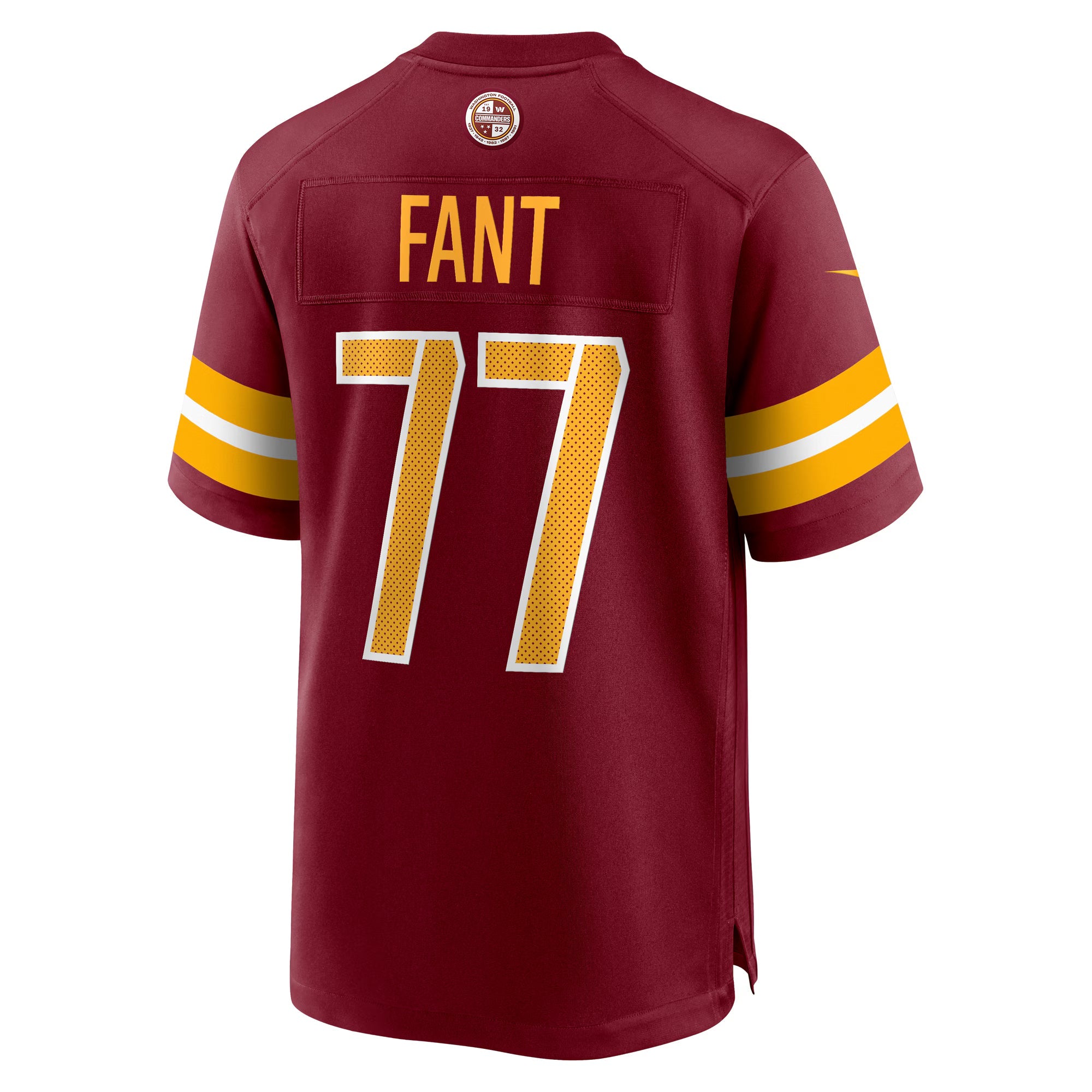 Washington Commanders George Fant Burgundy Team Game Jersey