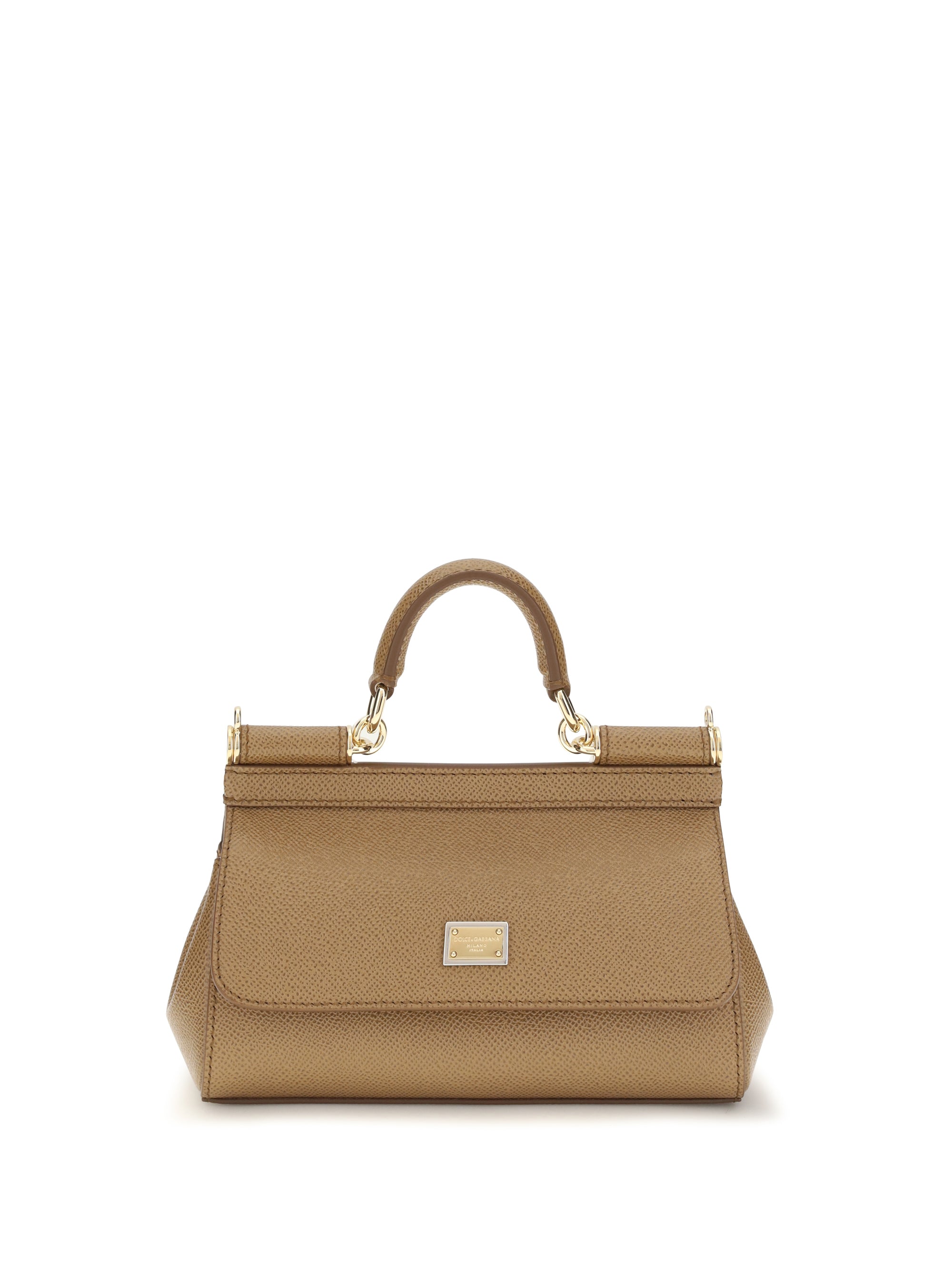 Dolce & Gabbana Women Sicily Small Leather Handbag