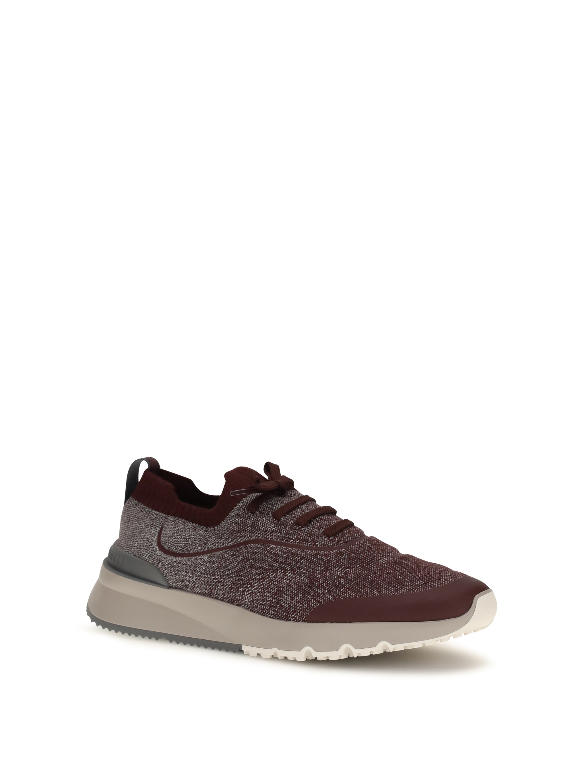 Brunello Cucinelli Men Techno Cotton Knit Sneakers Runners