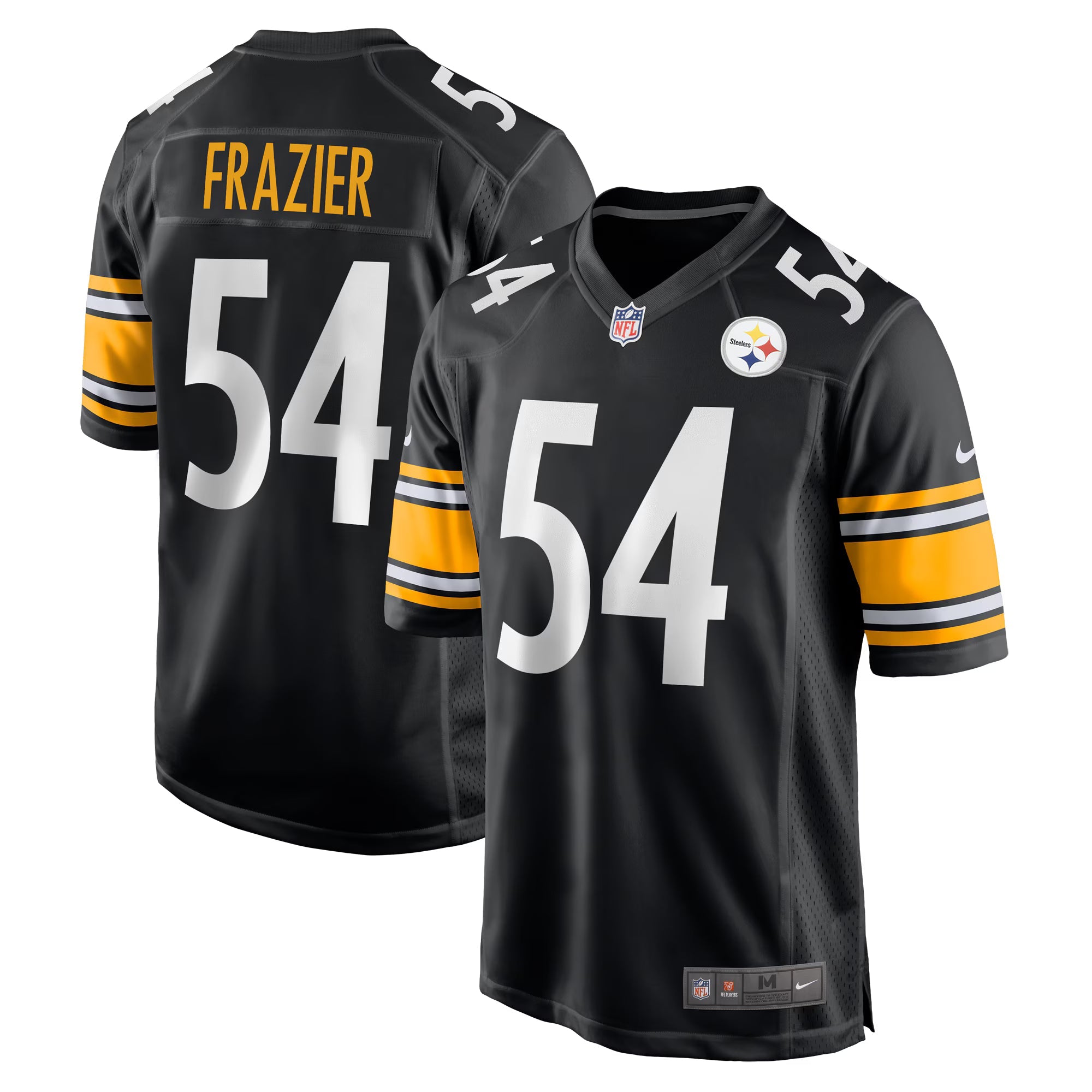 Pittsburgh Steelers Zach Frazier Black Game Jersey