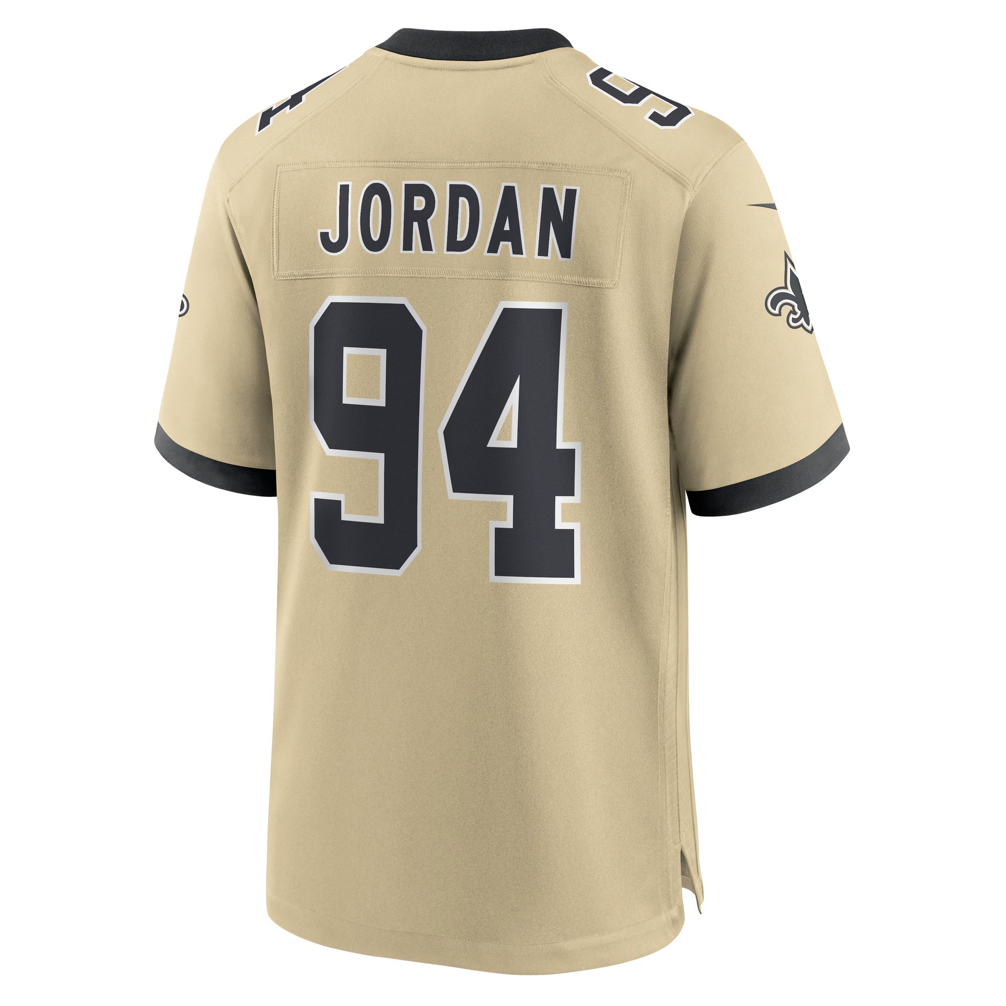 New Orleans Saints Cameron Jordan Gold Gameday Golds Alternate Game Player Jersey
