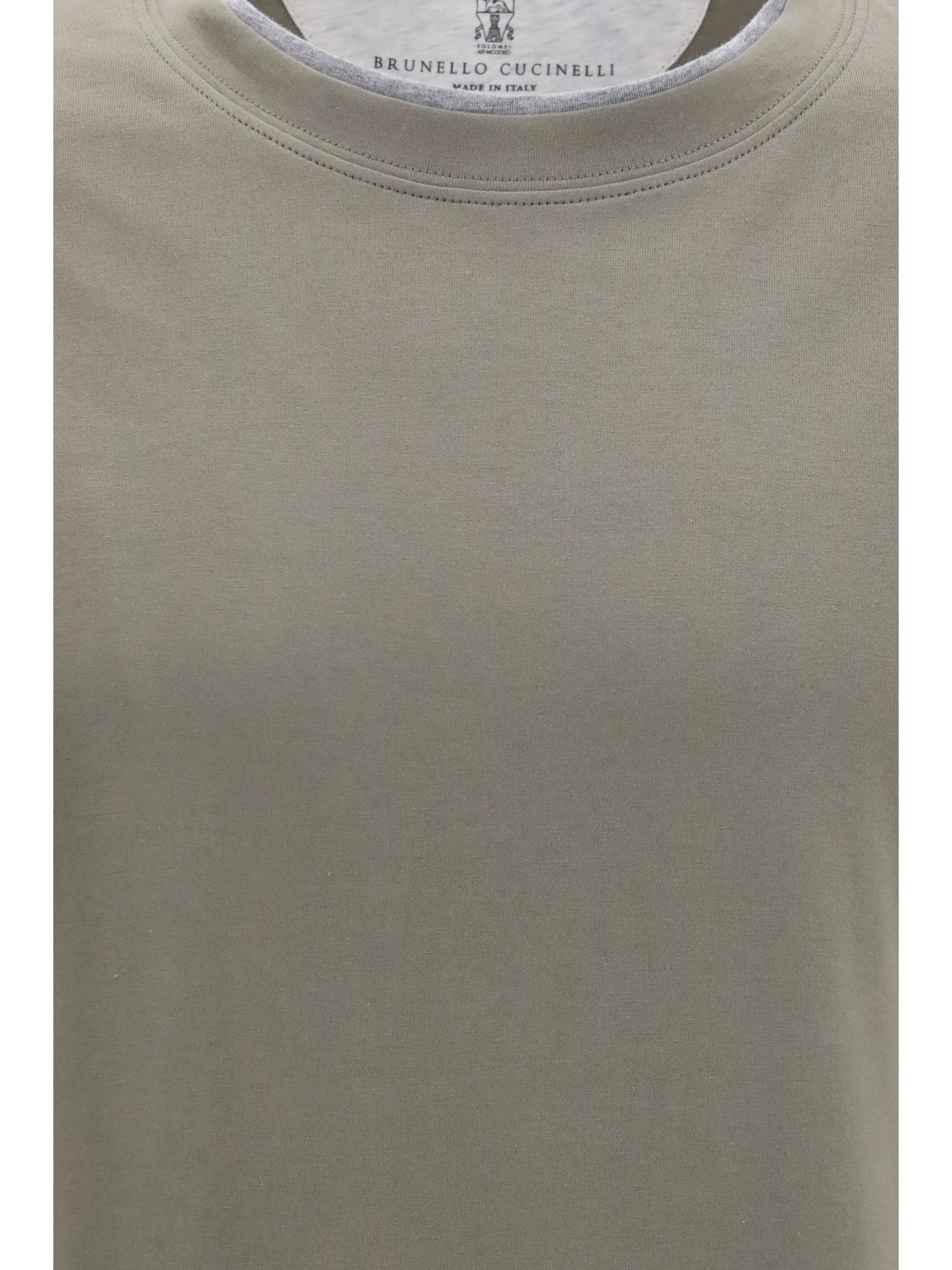 Brunello Cucinelli Men Cotton T-Shirt