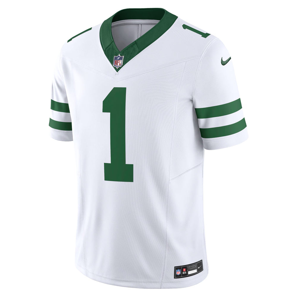 New York Jets Ahmad Sauce Gardner Legacy White Vapor F.U.S.E. Limited Jersey