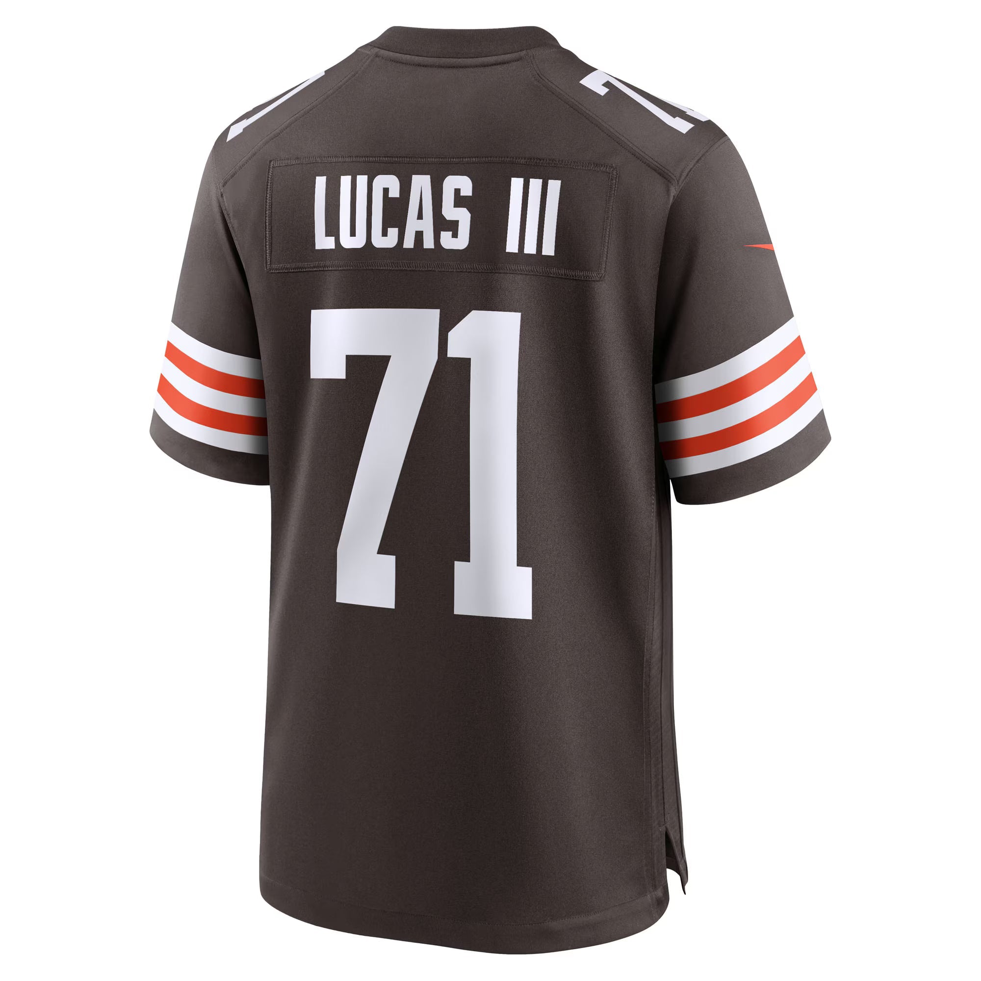 Cleveland Browns Cornelius Lucas Brown Team Game Jersey