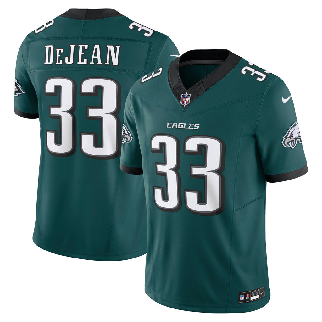 Philadelphia Eagles Cooper DeJean Midnight Green Team Vapor F.U.S.E. Limited Jersey