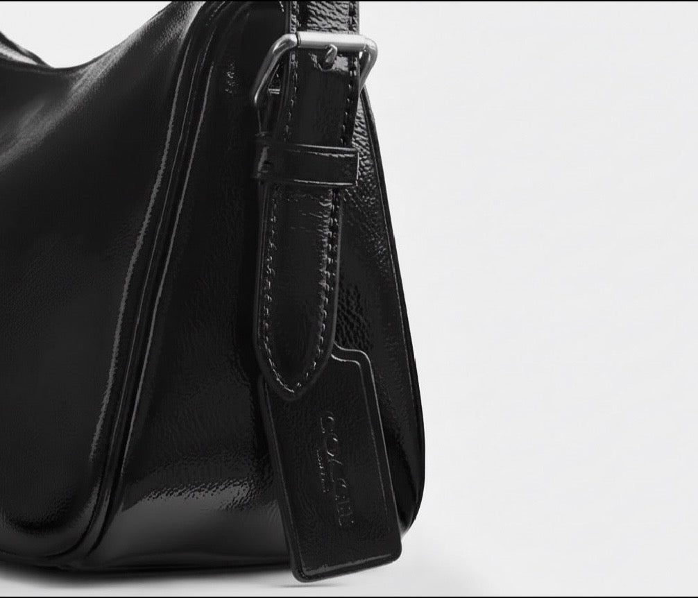NWT Coach Leather Kailey Shoulder Bag In Black