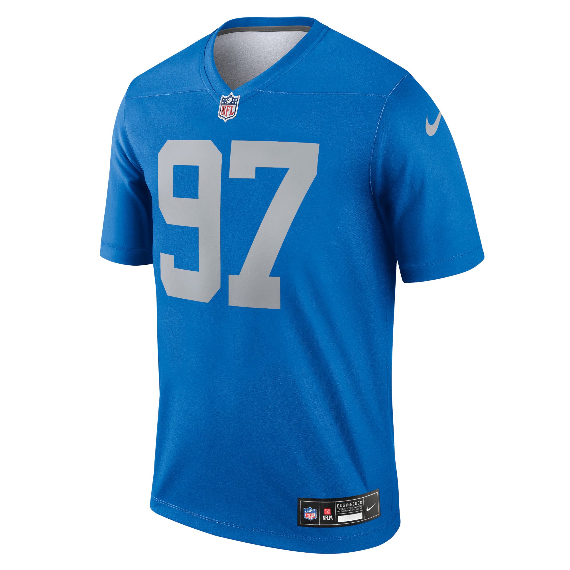 Detroit Lions Aidan Hutchinson Blue Legend Player Performance Top