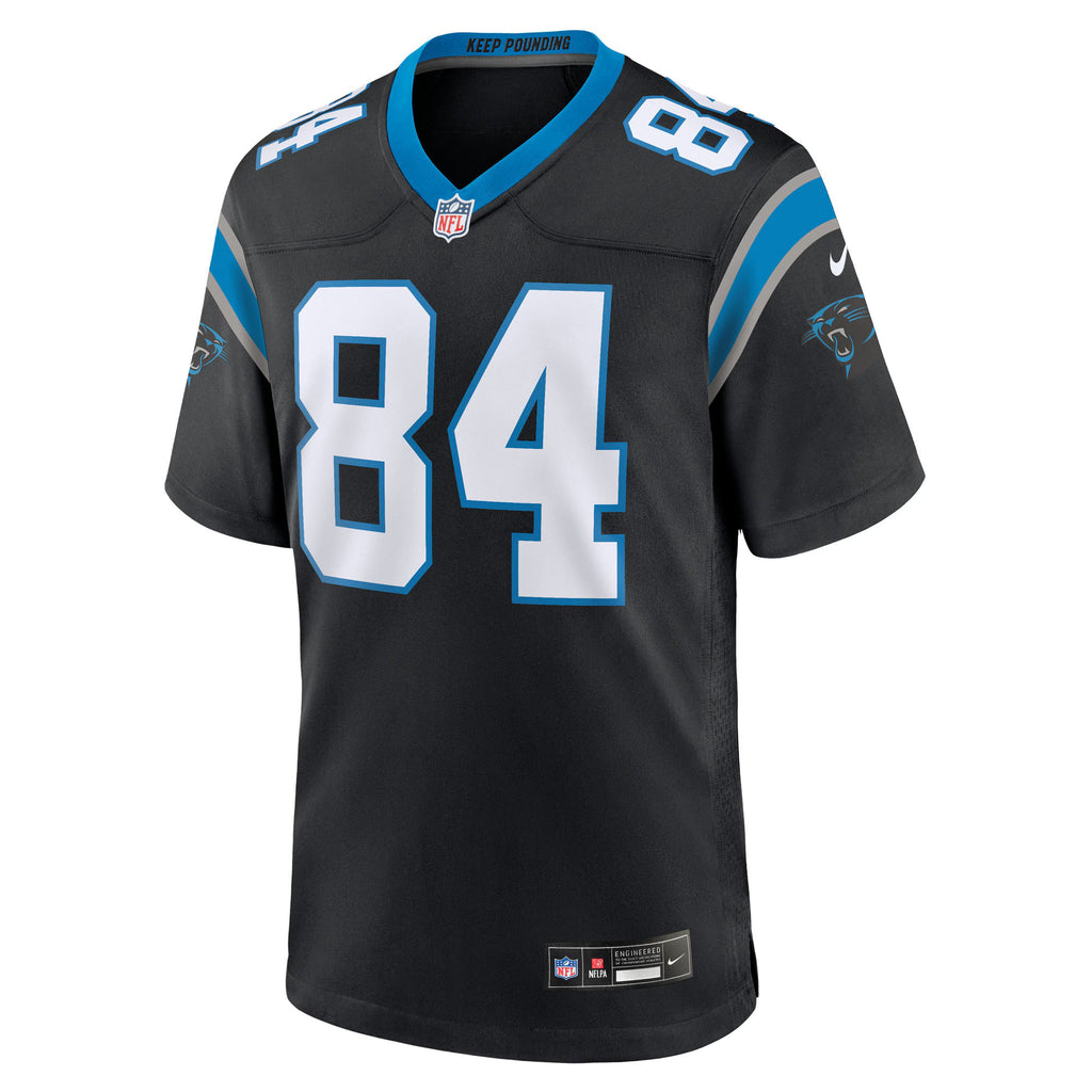 Carolina Panthers Mitchell Evans Black Team Game Jersey