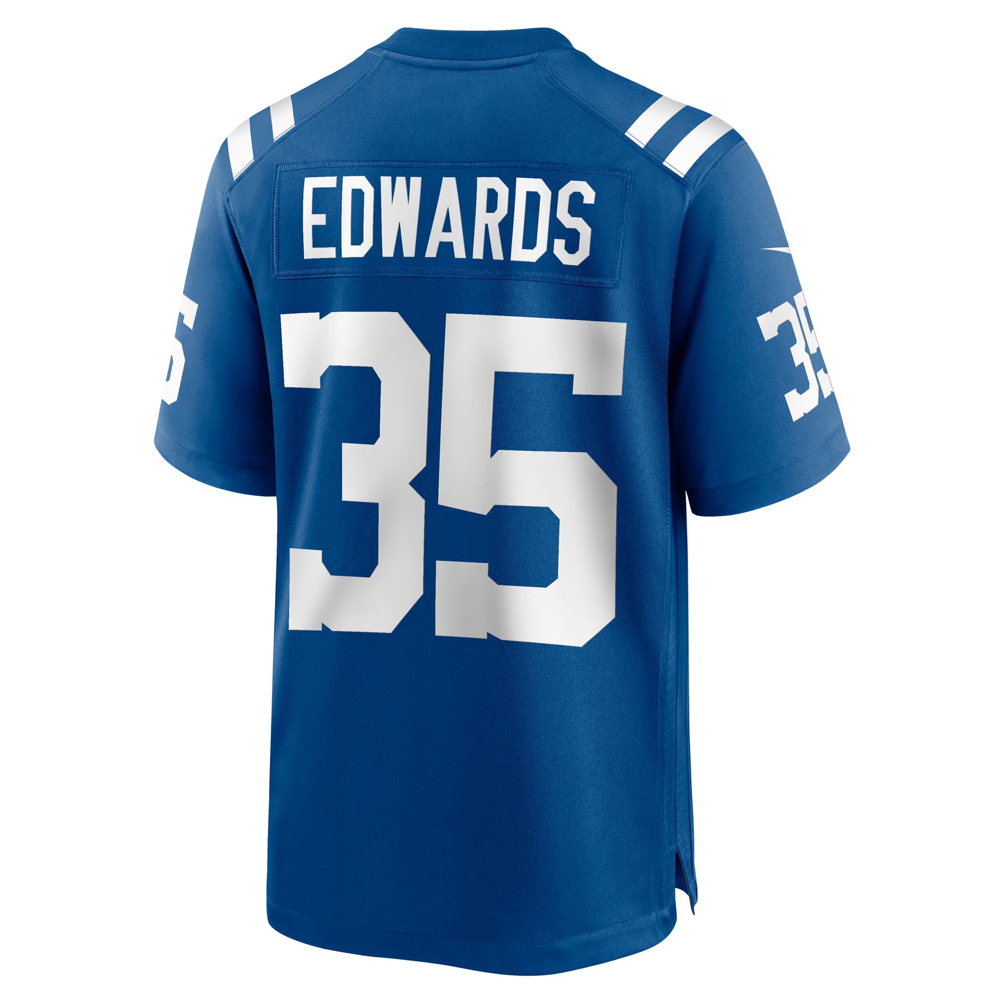 Indianapolis Colts Johnathan Edwards Royal Team Game Jersey