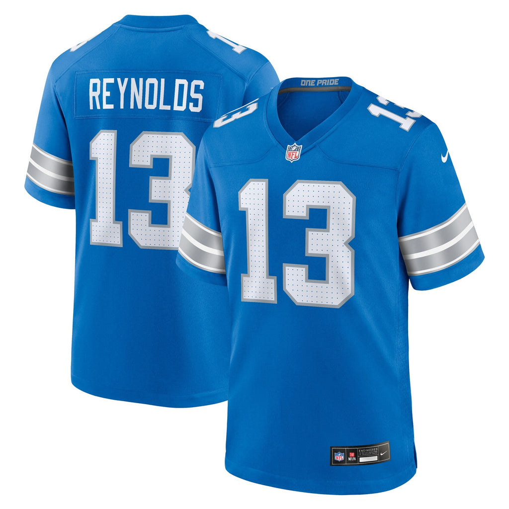 Detroit Lions Craig Reynolds Blue Team Game Jersey