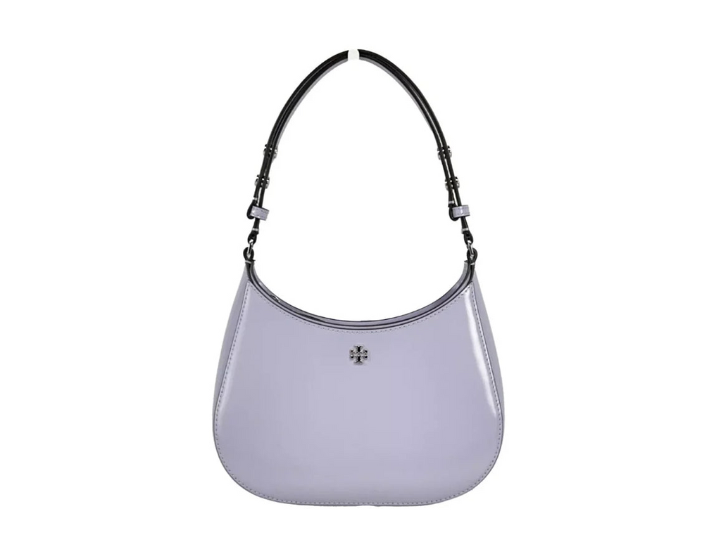 NWT Tory Burch Emerson Patent Leather Shoulder Bag in Light Violet