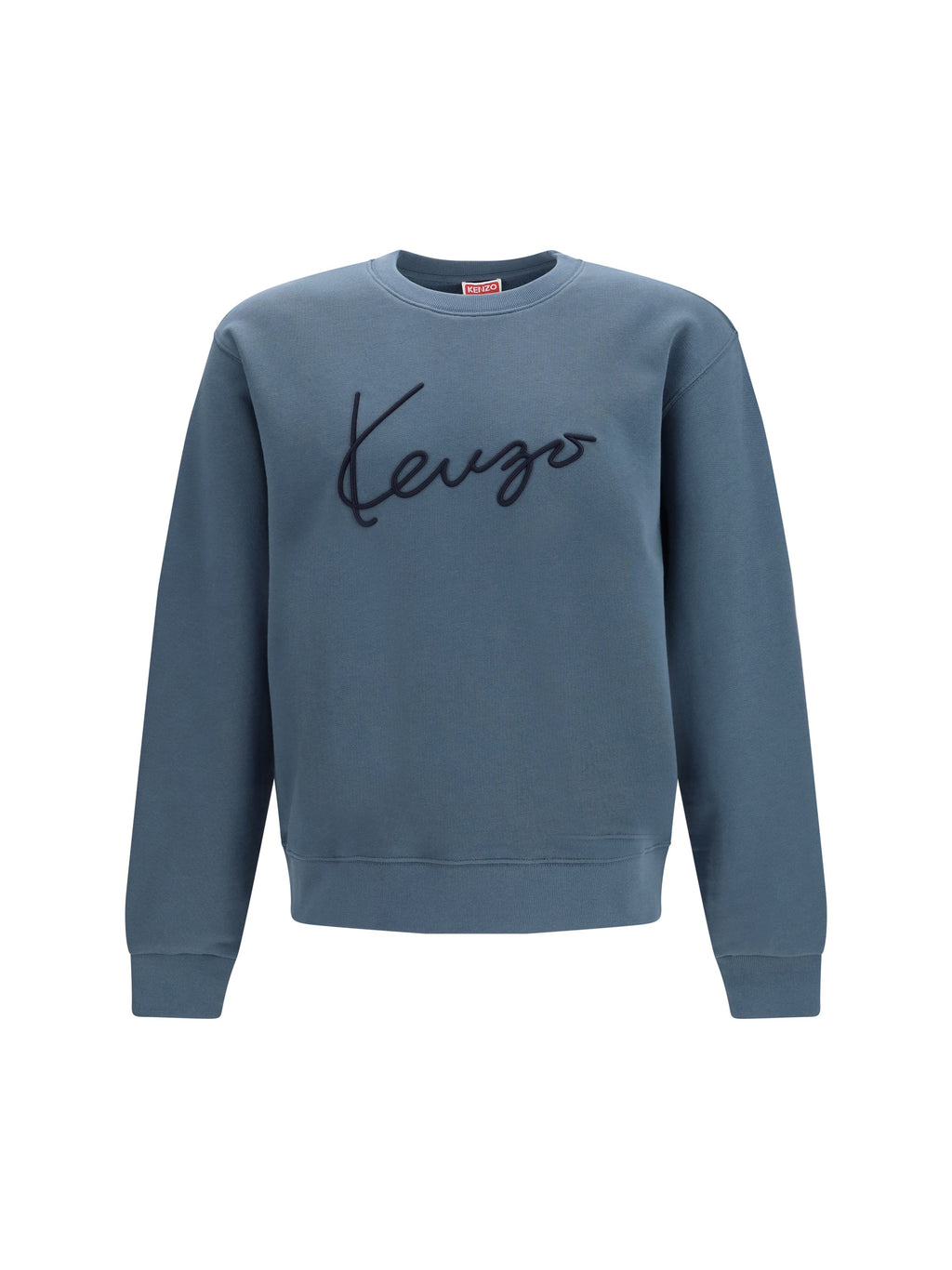 Kenzo Men Kenzo Signature Embroidered Cotton Sweatshirt