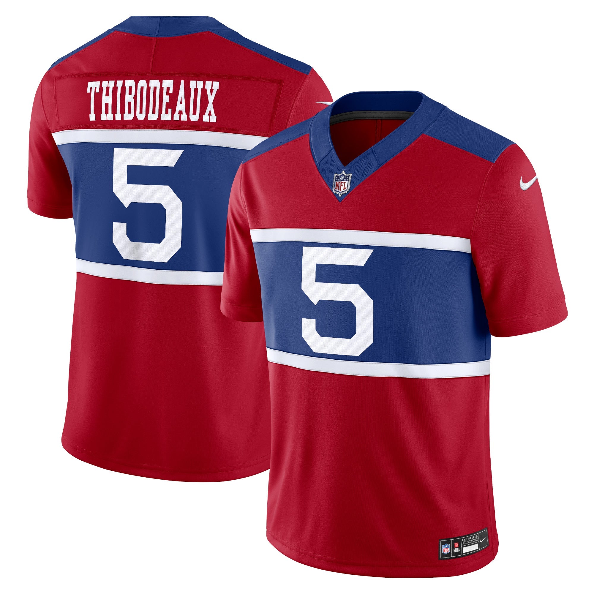 New York Giants Kayvon Thibodeaux Century Red Alternate Vapor F.U.S.E. Limited Jersey