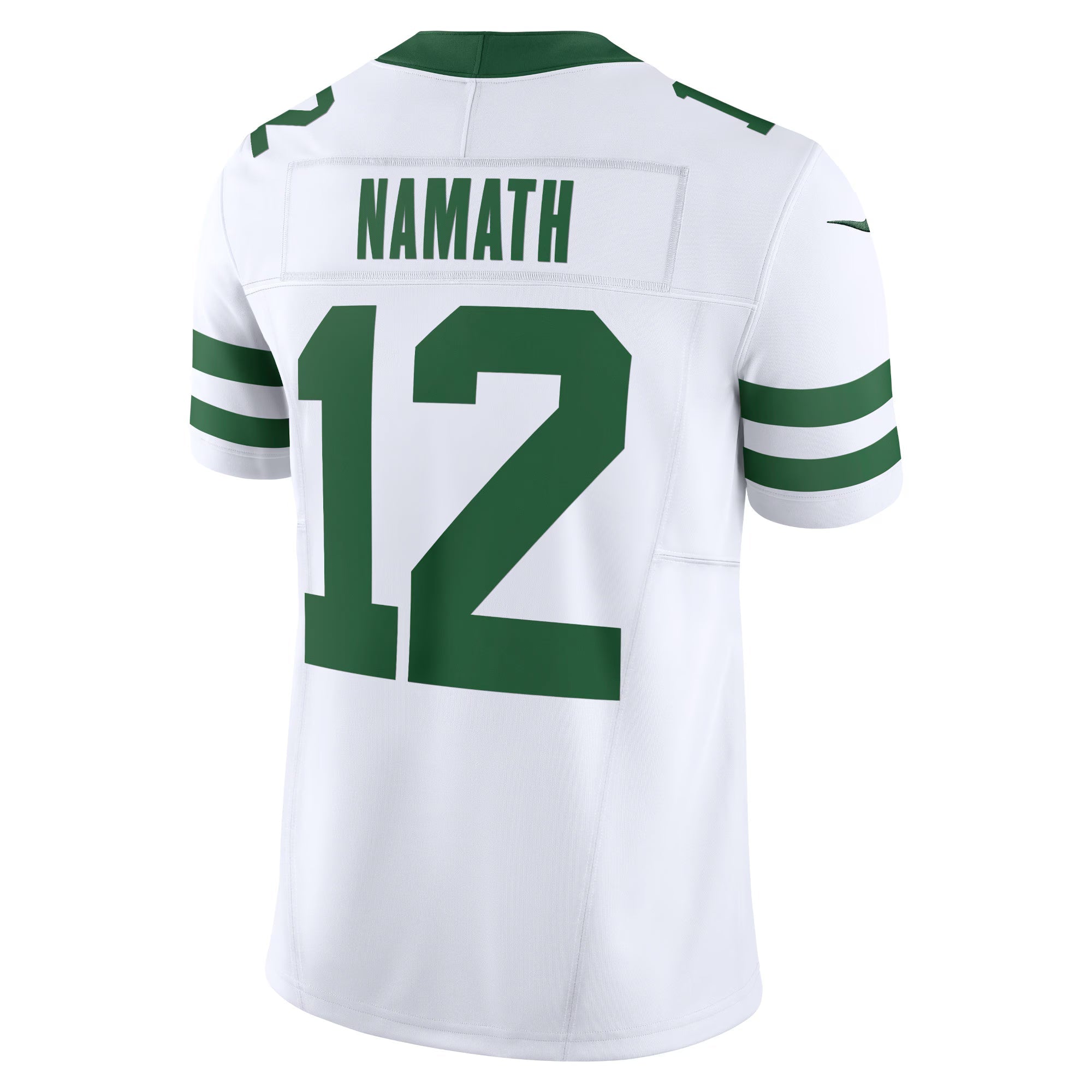 New York Jets Joe Namath Legacy White Vapor F.U.S.E. Limited Jersey