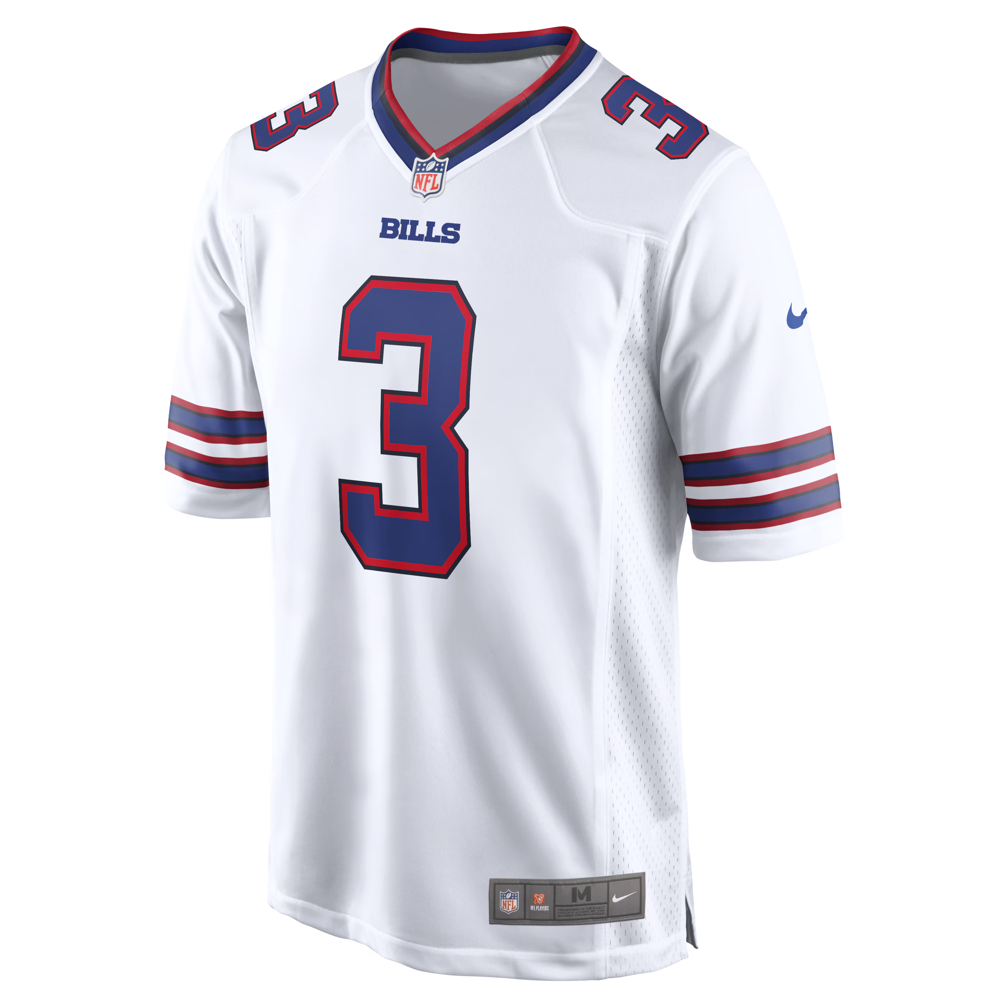 Buffalo Bills Damar Hamlin White Game Jersey